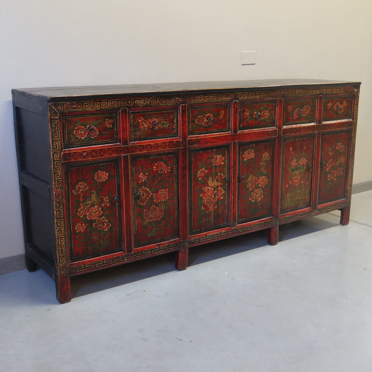 GRANDE CREDENZA MONGOLIA DEC. 6A6C