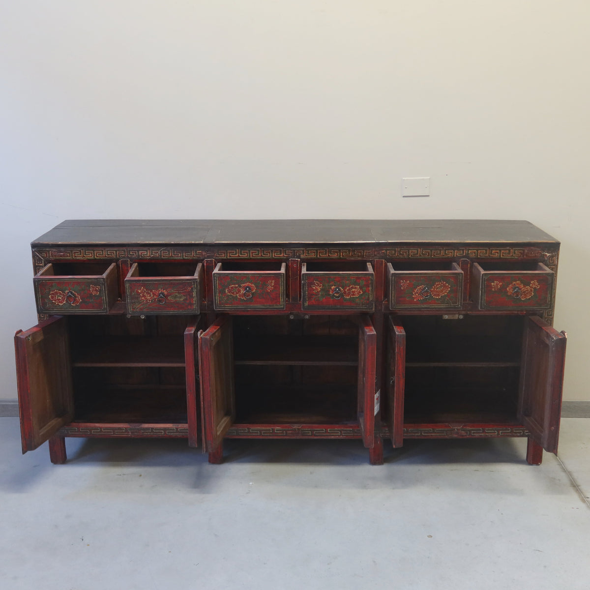 GRANDE CREDENZA MONGOLIA DEC. 6A6C