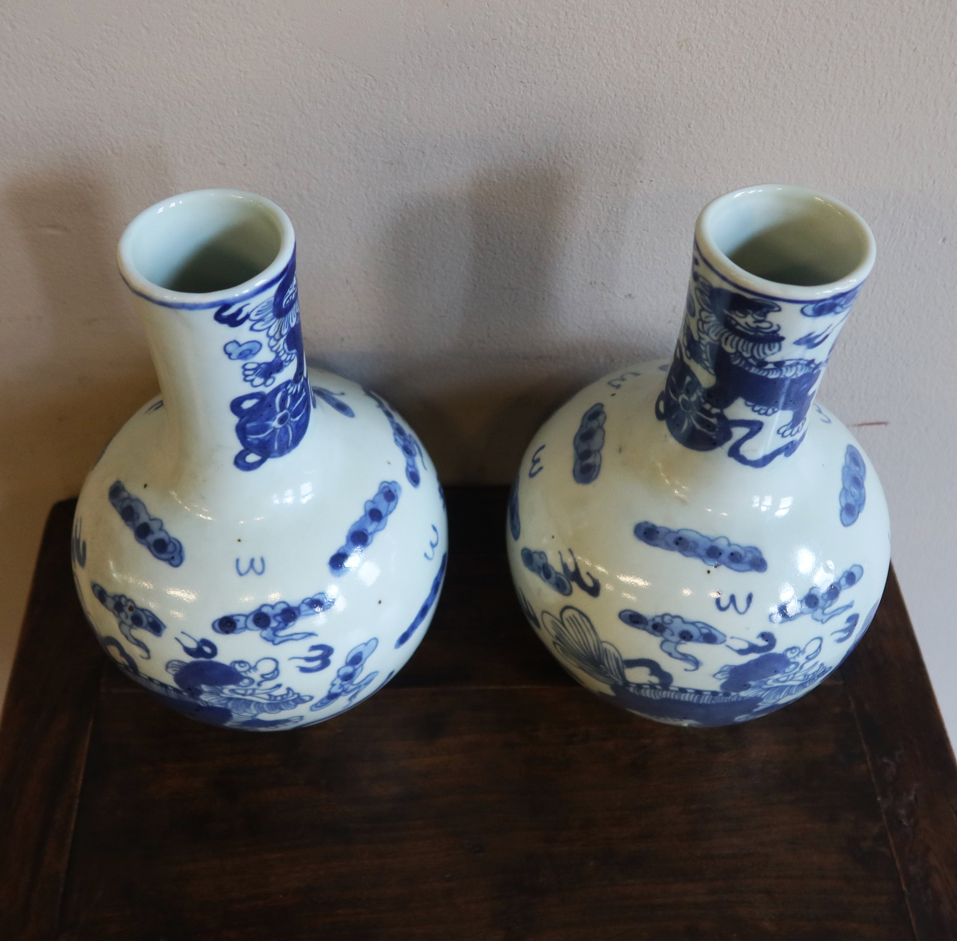 VASO CINESE IN CERAMICA DECORATA