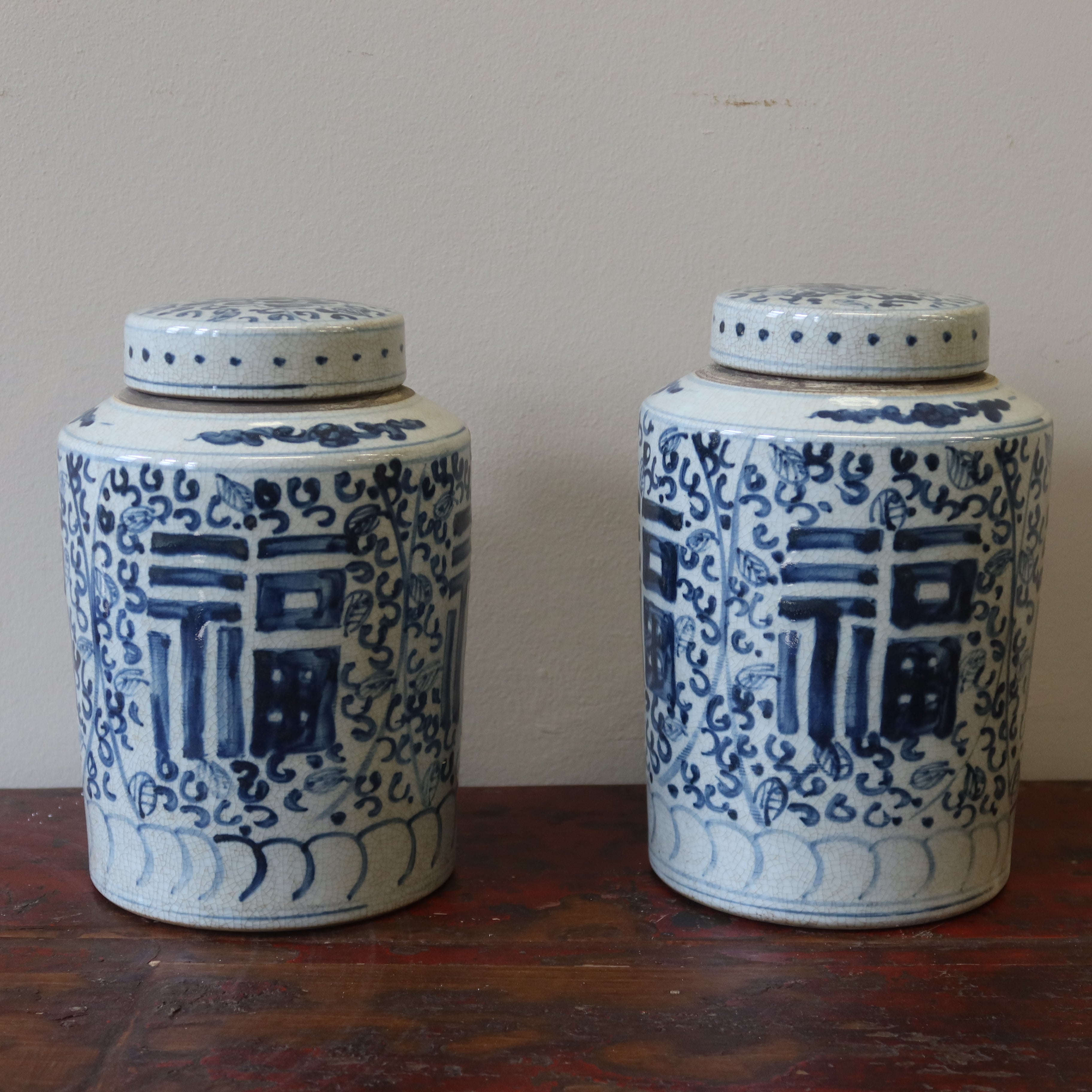 VASO CINESE DECORATO IN CERAMICA