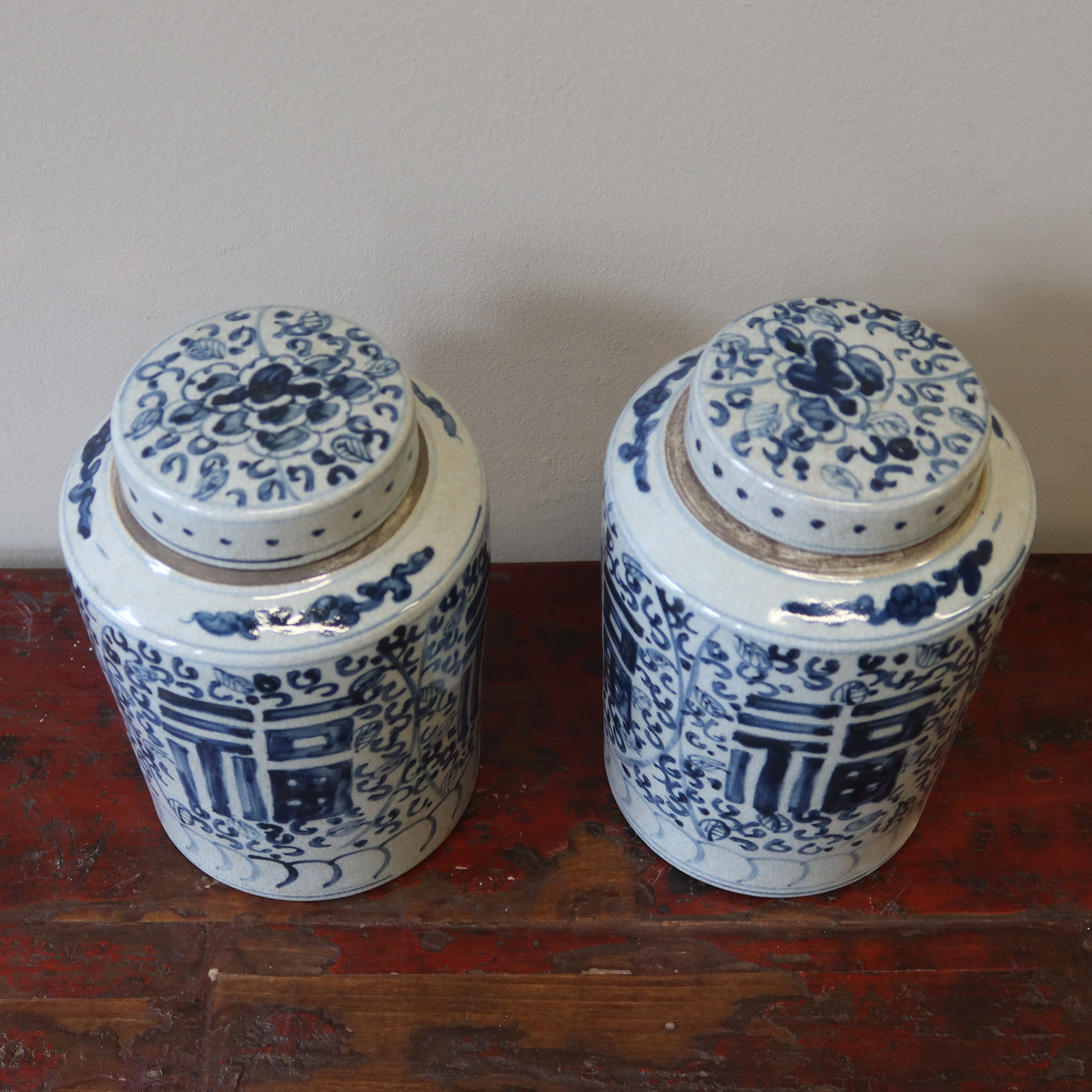 VASO CINESE DECORATO IN CERAMICA