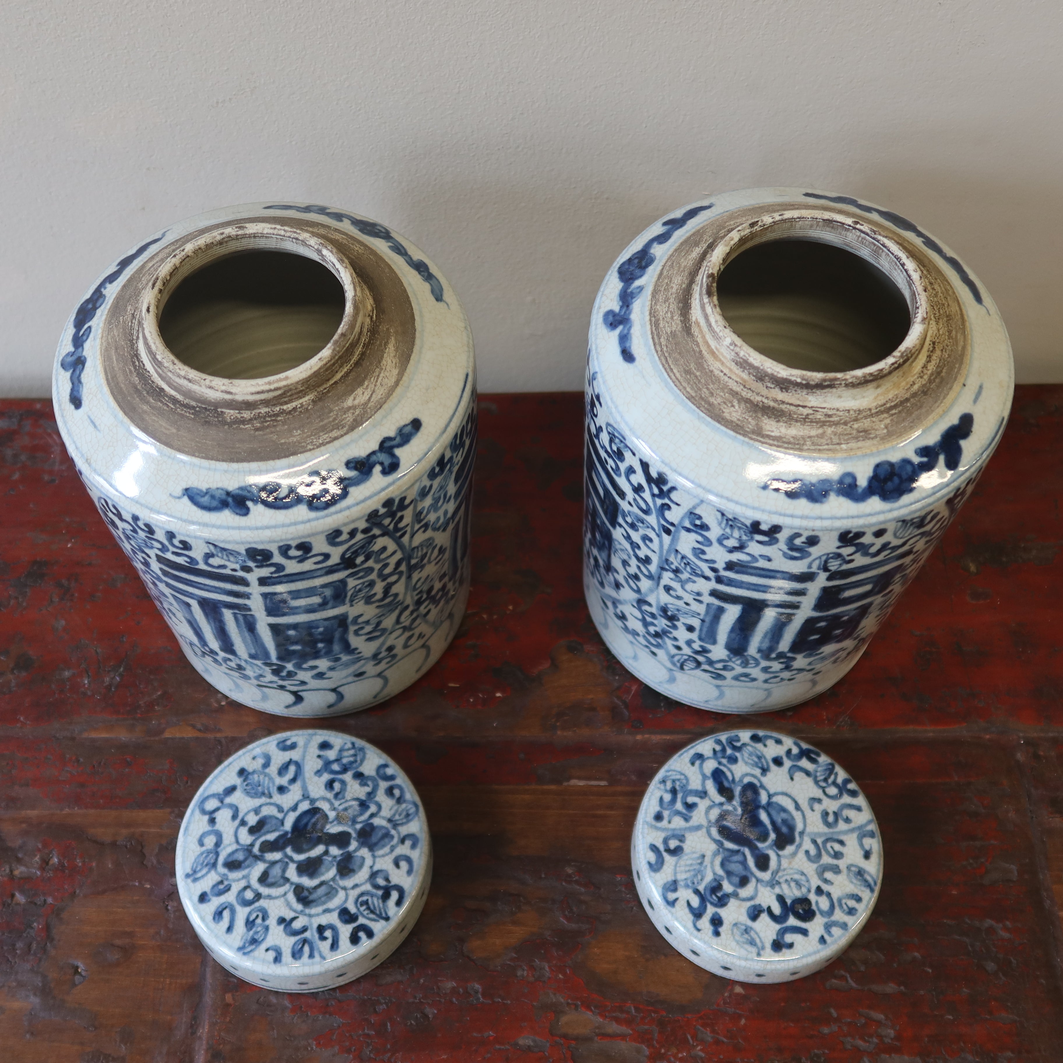 VASO CINESE DECORATO IN CERAMICA