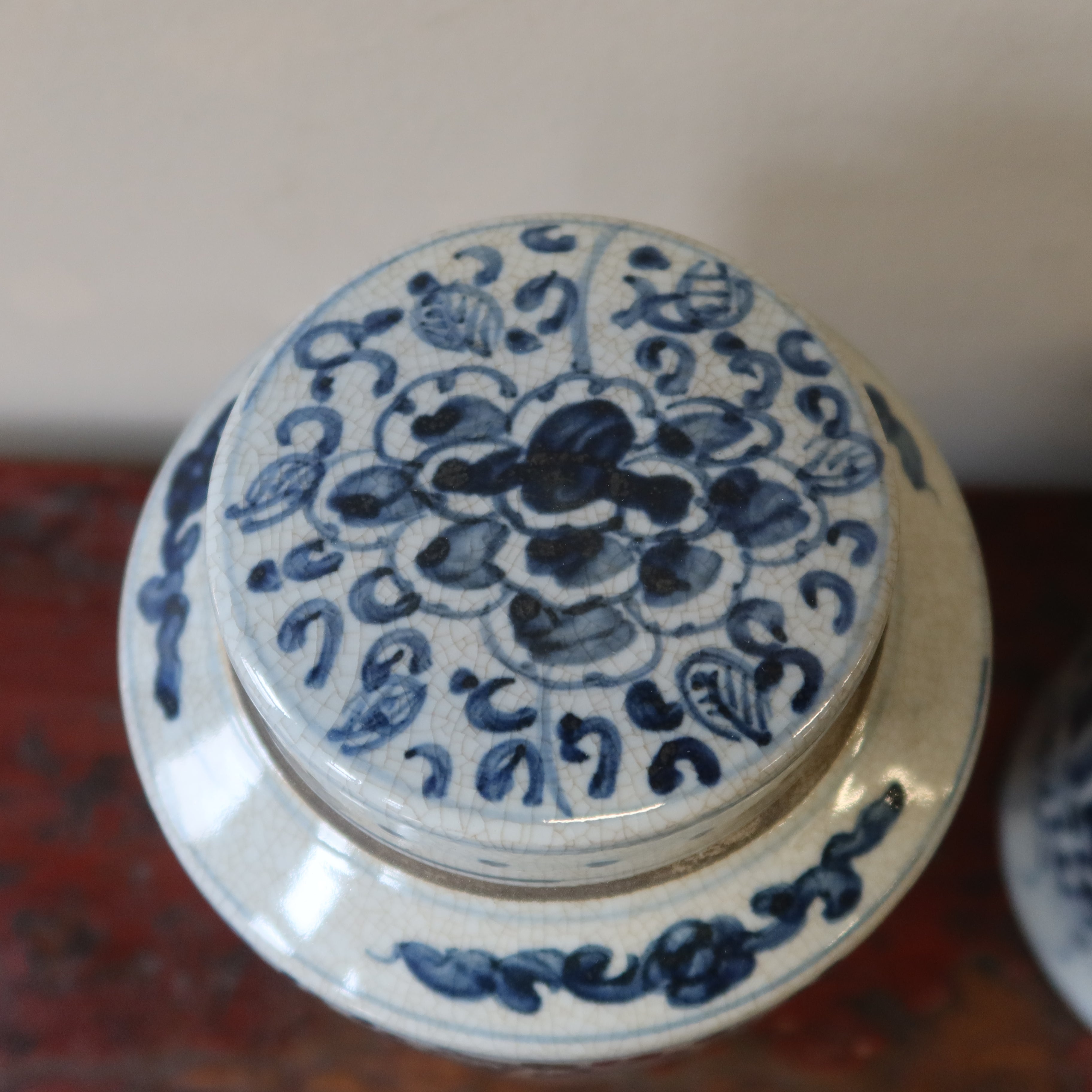 VASO CINESE DECORATO IN CERAMICA