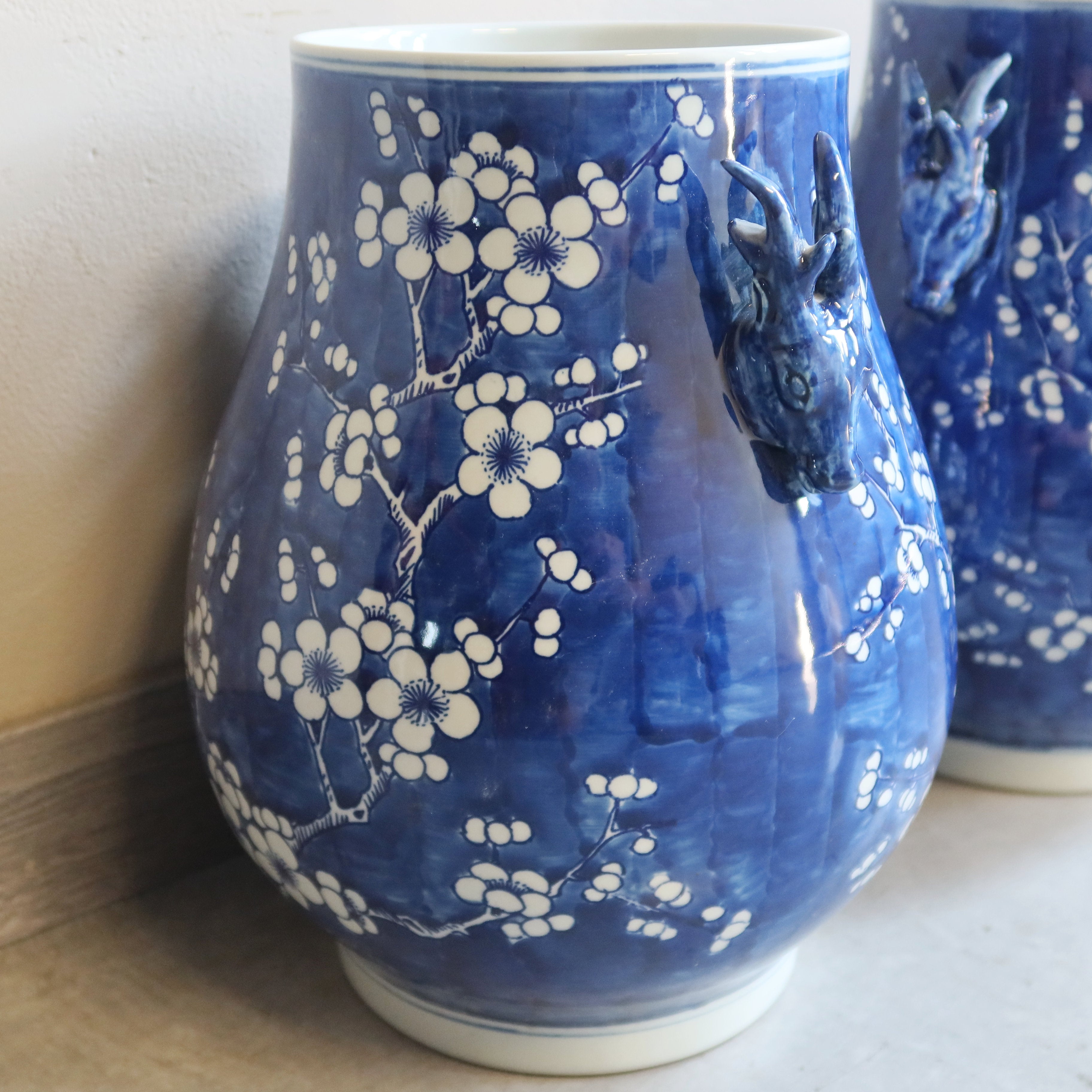 VASO CINESE IN CERAMICA DECORATA