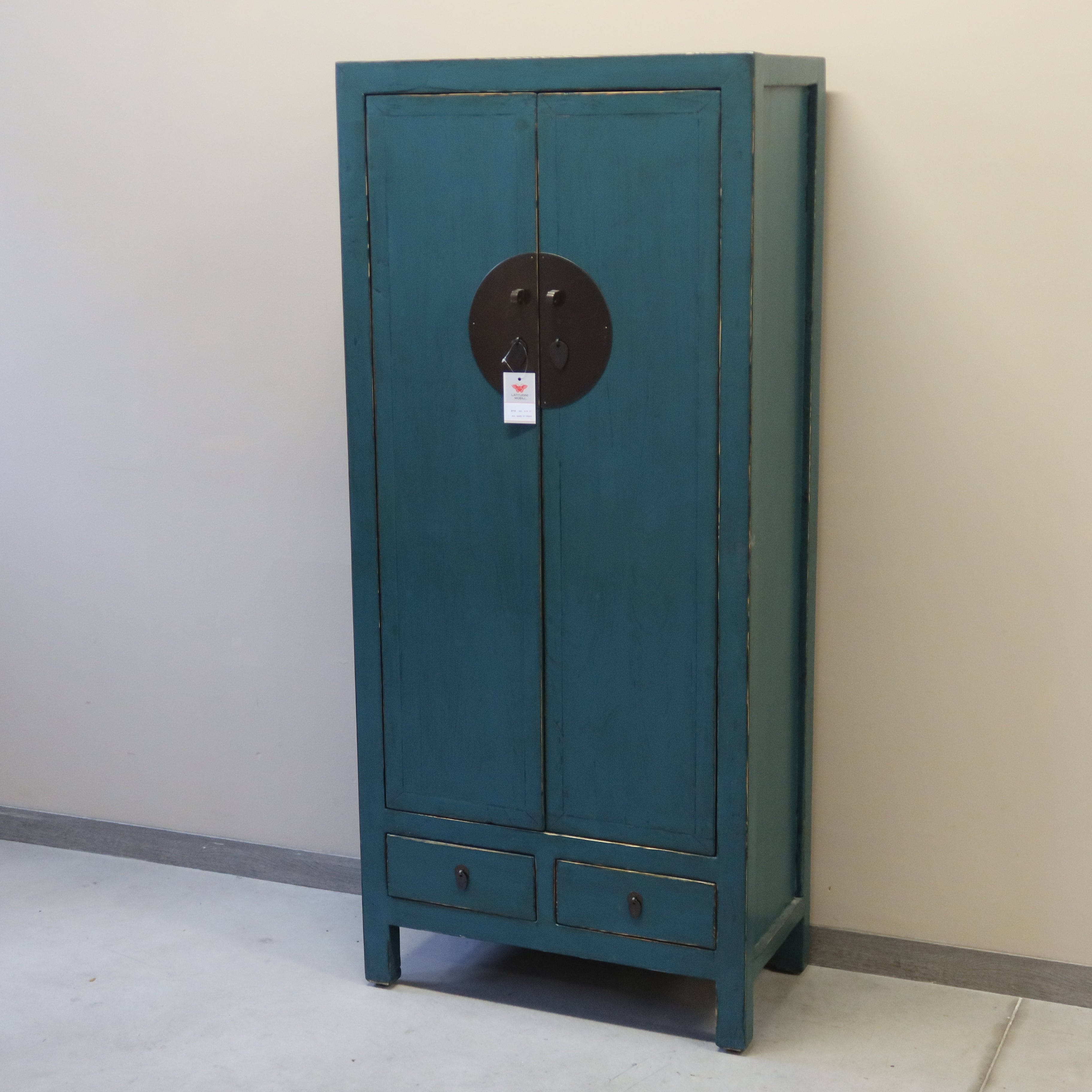 STRETTO ARMADIO CINESE IN LACCA