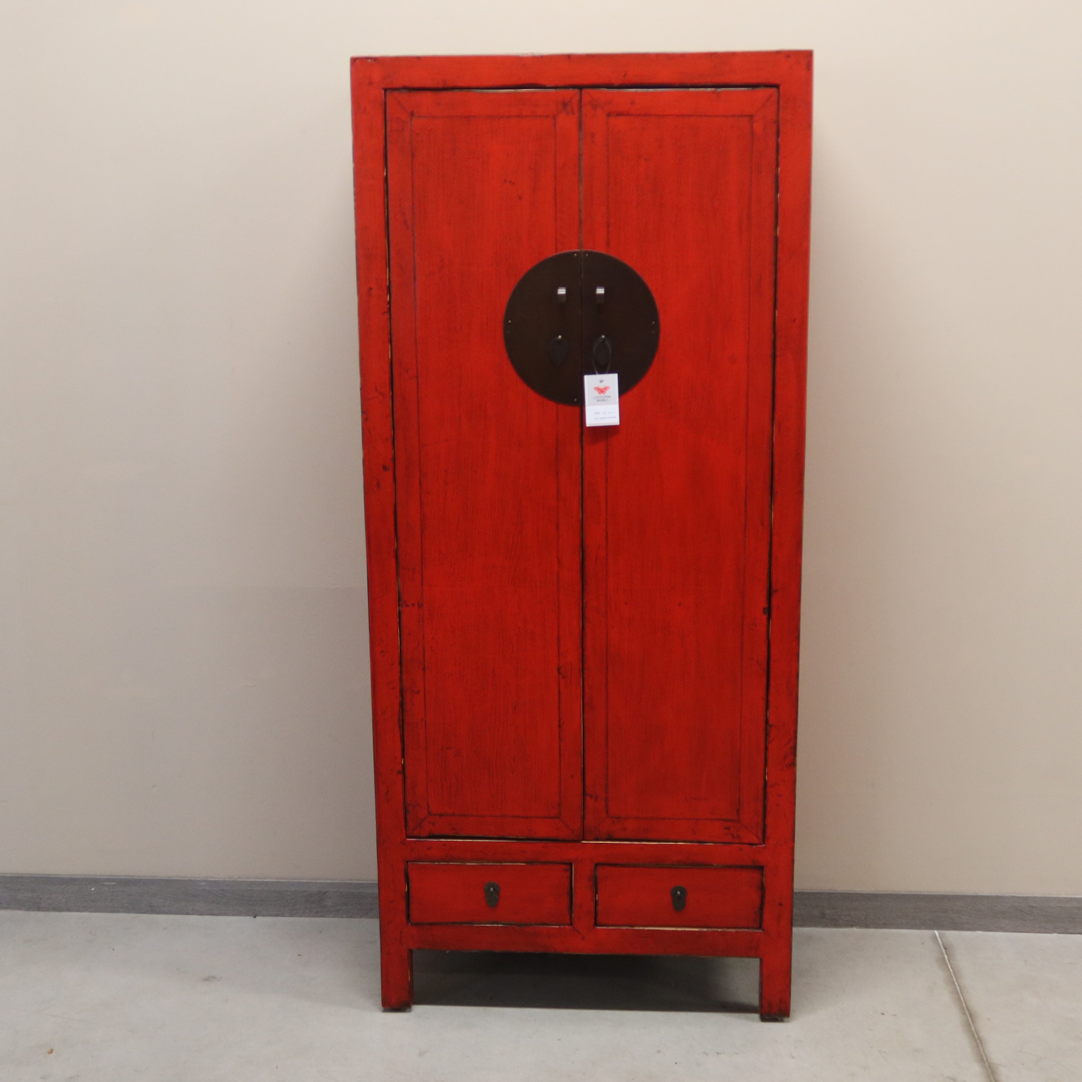 STRETTO ARMADIO CINESE IN LACCA