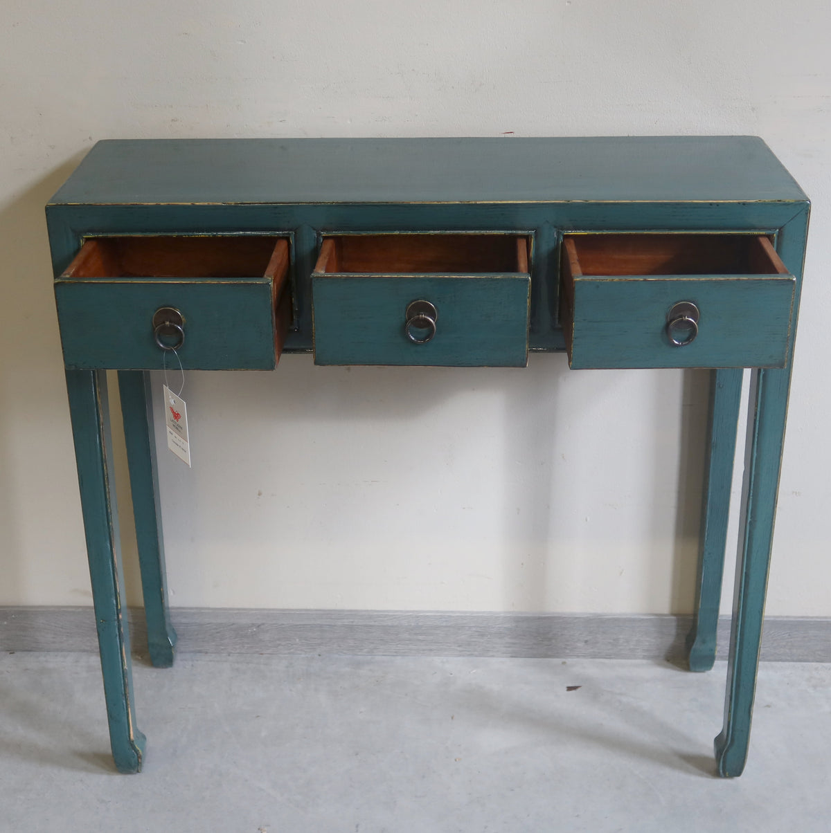 CONSOLLE CINESE LACCA VERDE