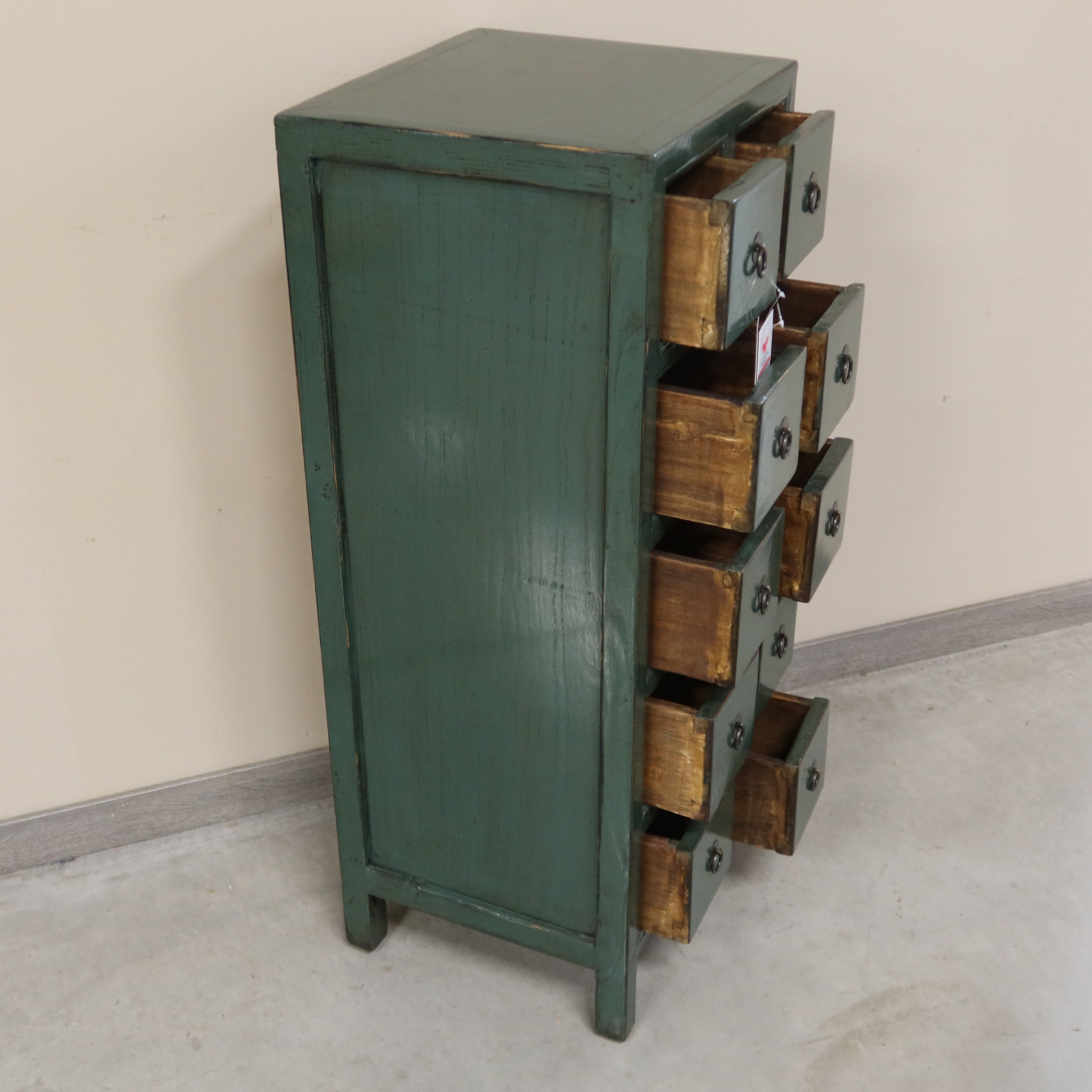 CASSETTIERA CINESE LACCATA 10C