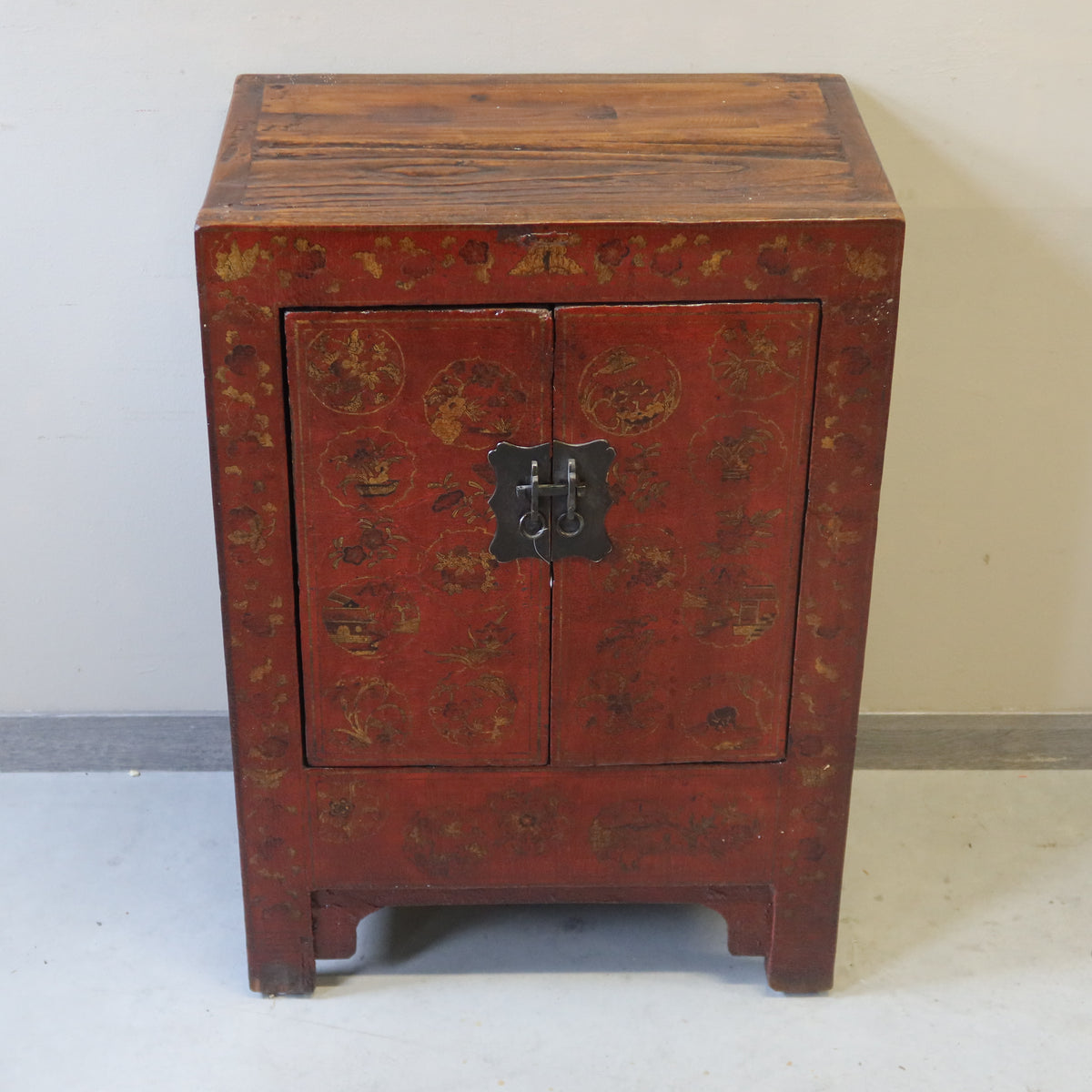 CREDENZINO SHANXI DECORATO 2 ANTE