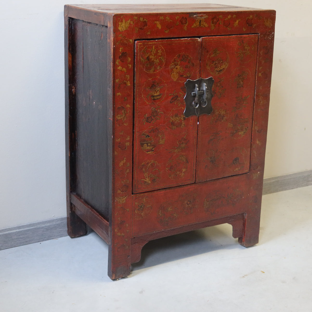 CREDENZINO SHANXI DECORATO 2 ANTE