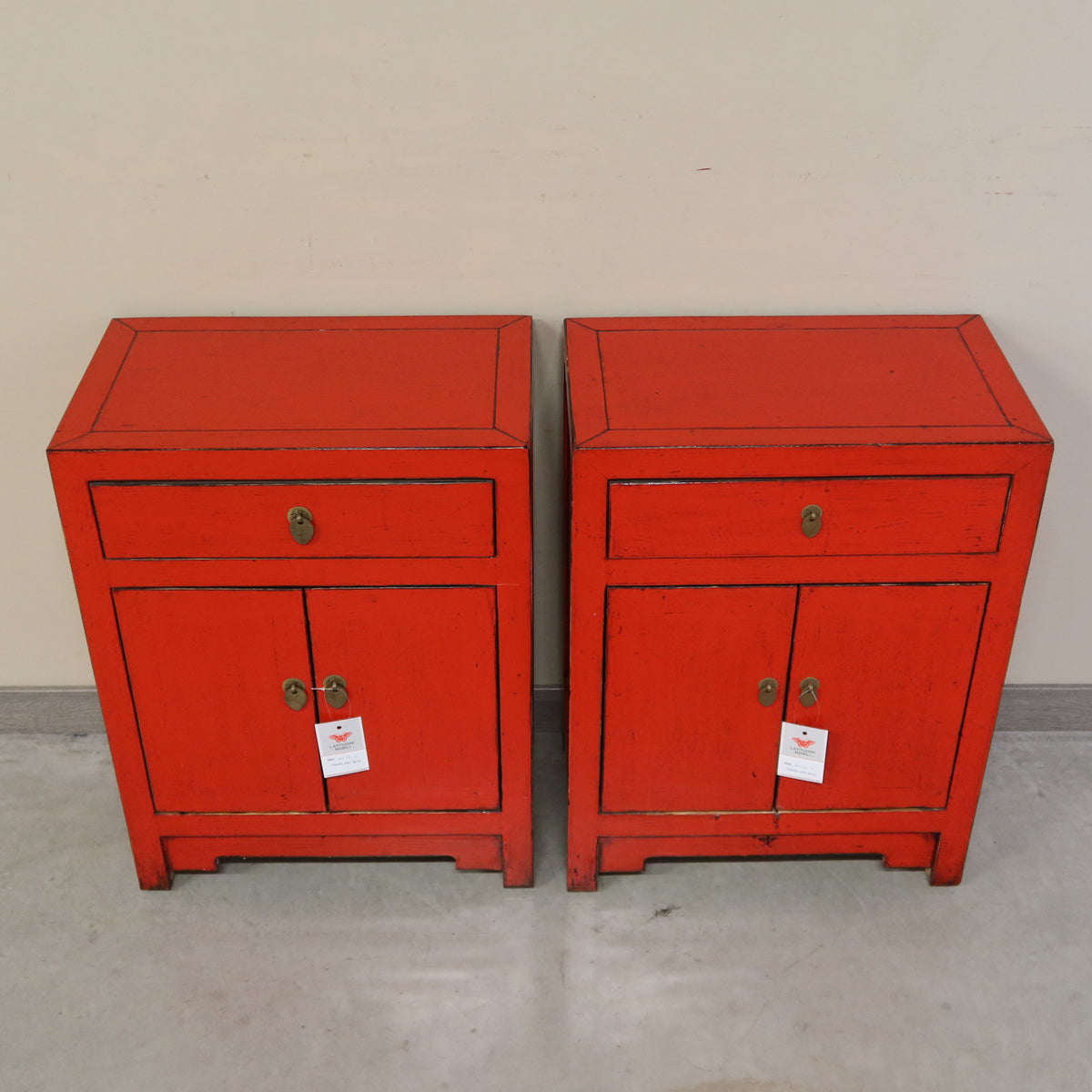 MOBILETTO CINESE LACCA ROSSA