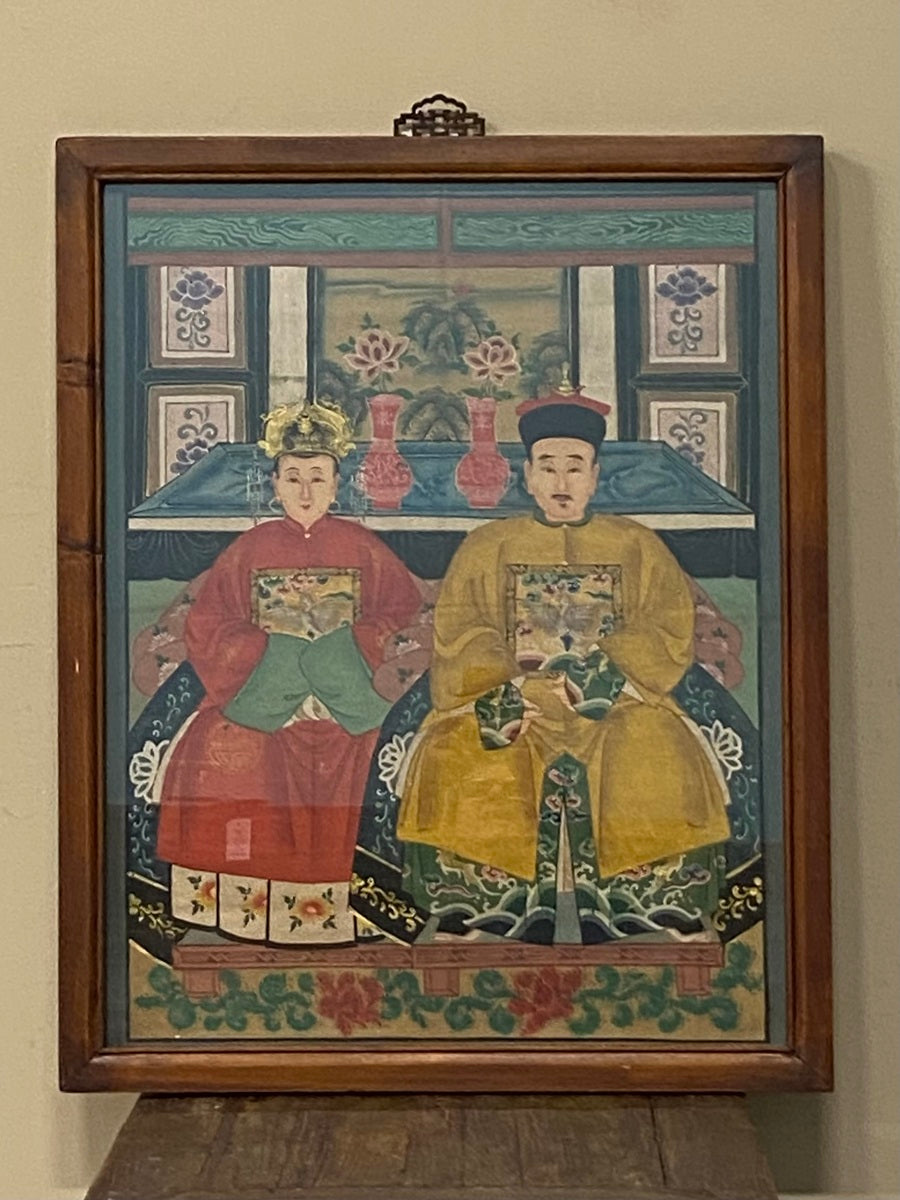 QUADRO "FAMIGLIA IMPERIALE CINESE"