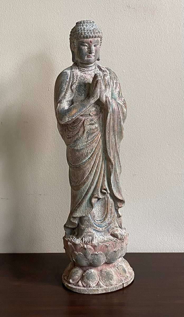 STATUA LIGNEA GUANYIN