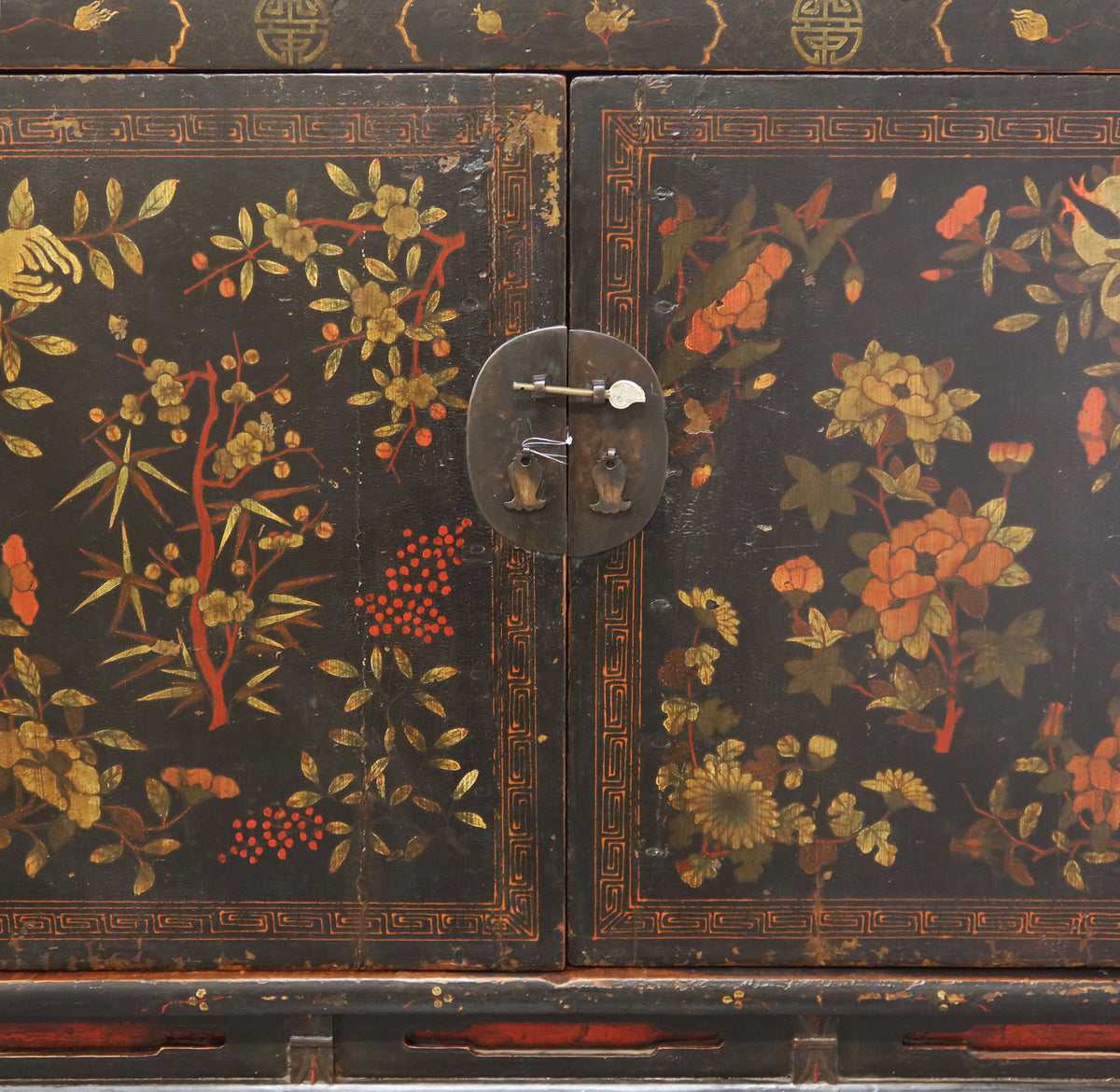 BOOKCASE SHANXI NERO DECORATO