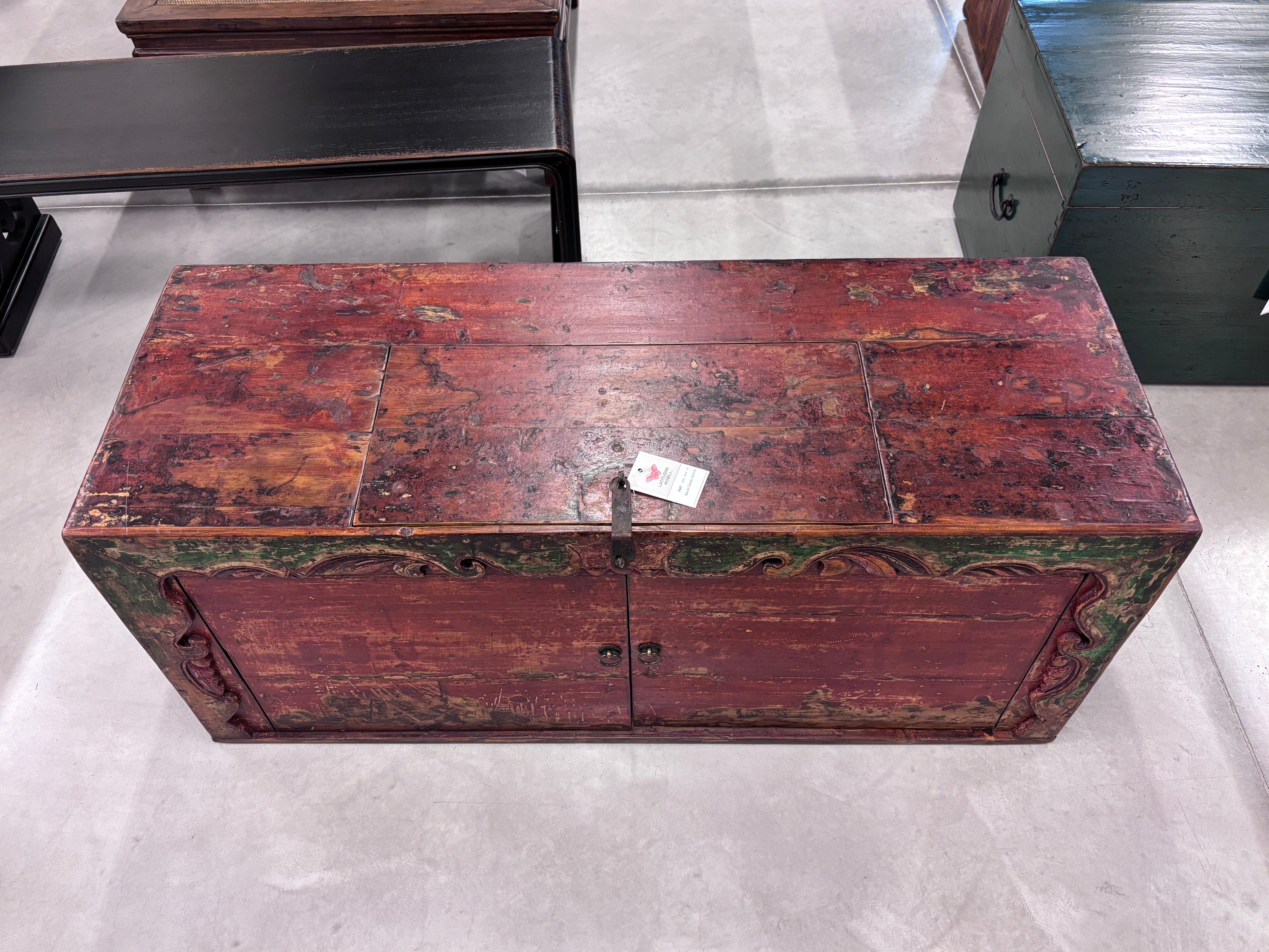 CASSA GANZU 2 ANTE CON FRAME INTAGLIATO