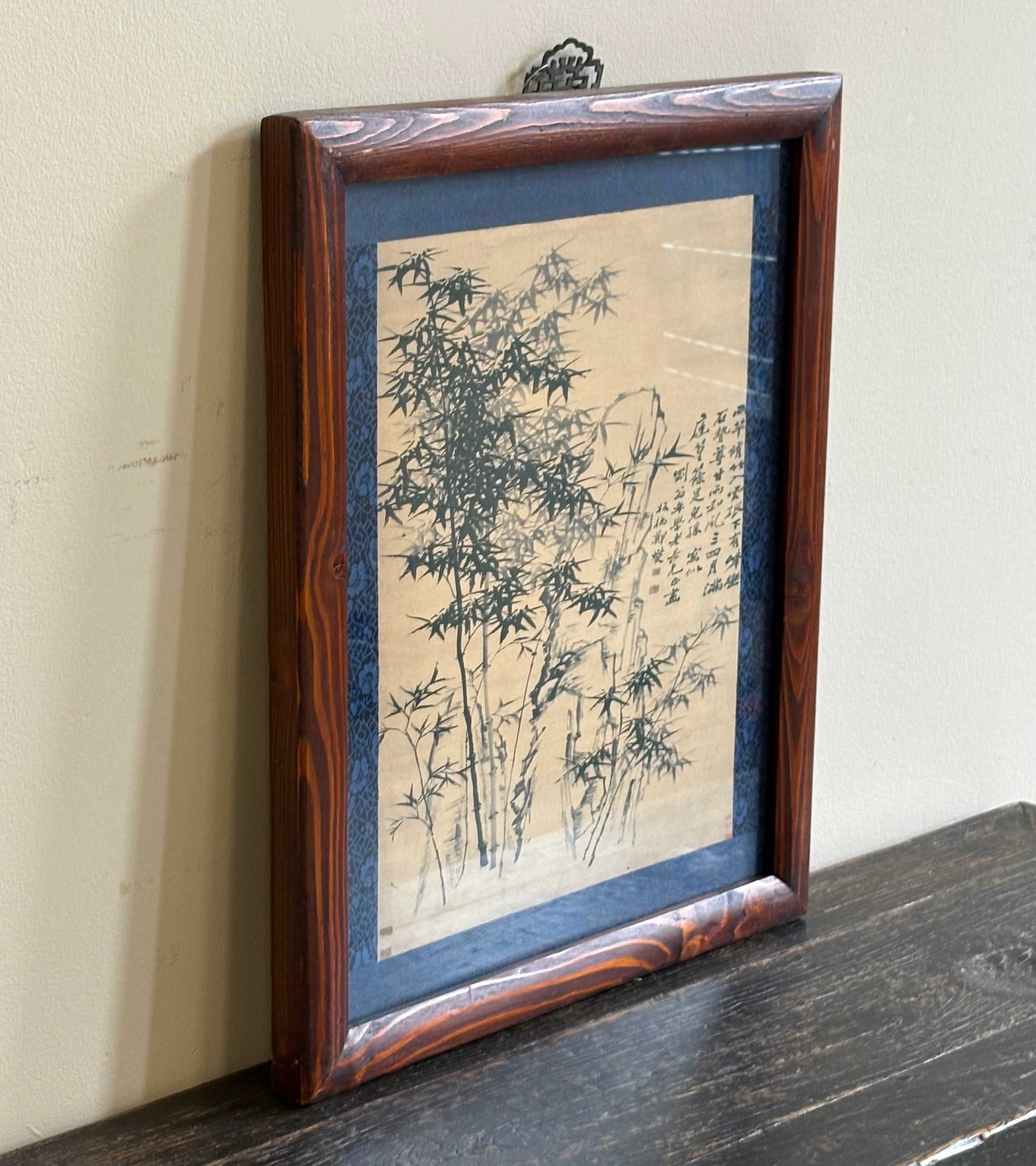 STAMPA CINESE CON CORNICE