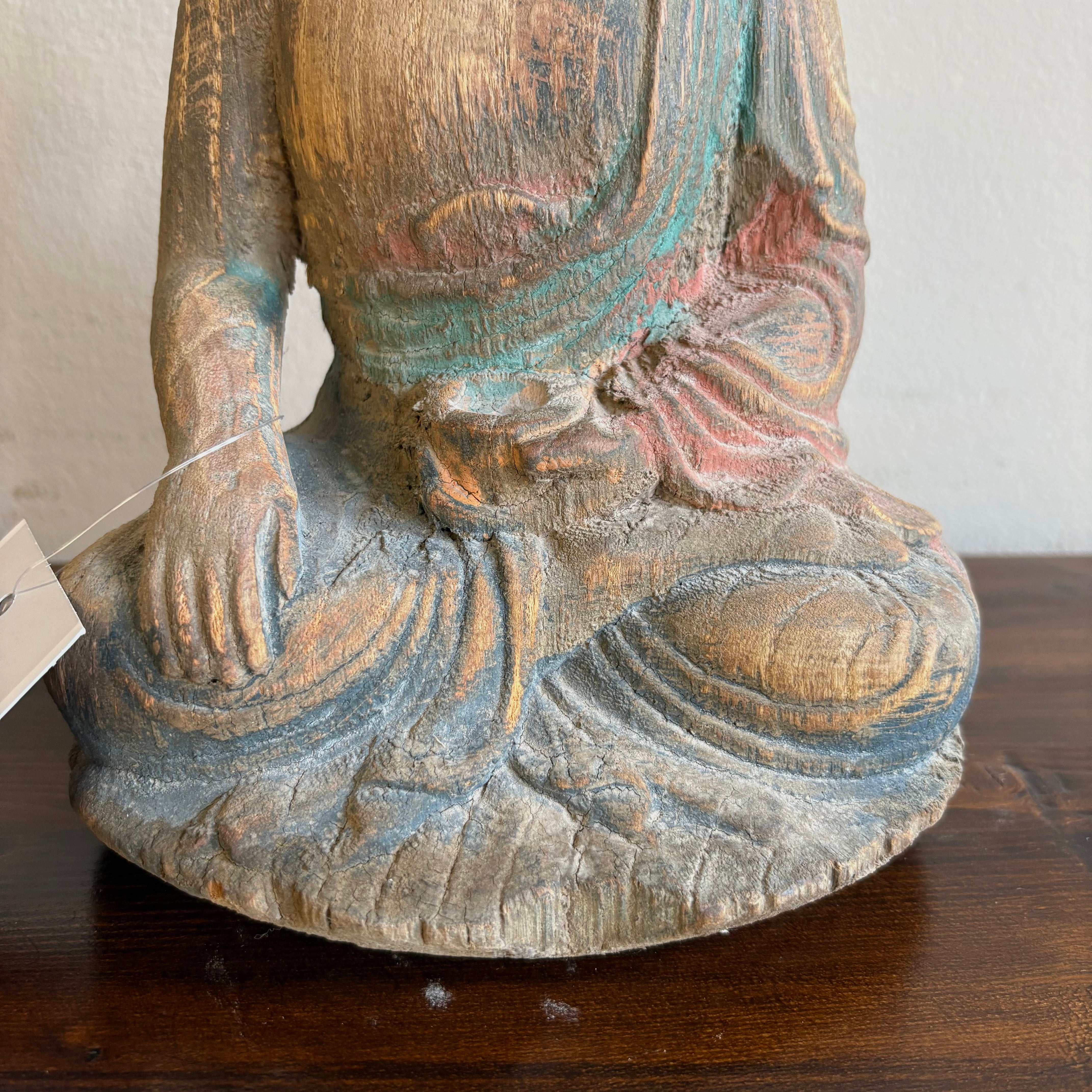 STATUETTA LIGNEA BUDDHA