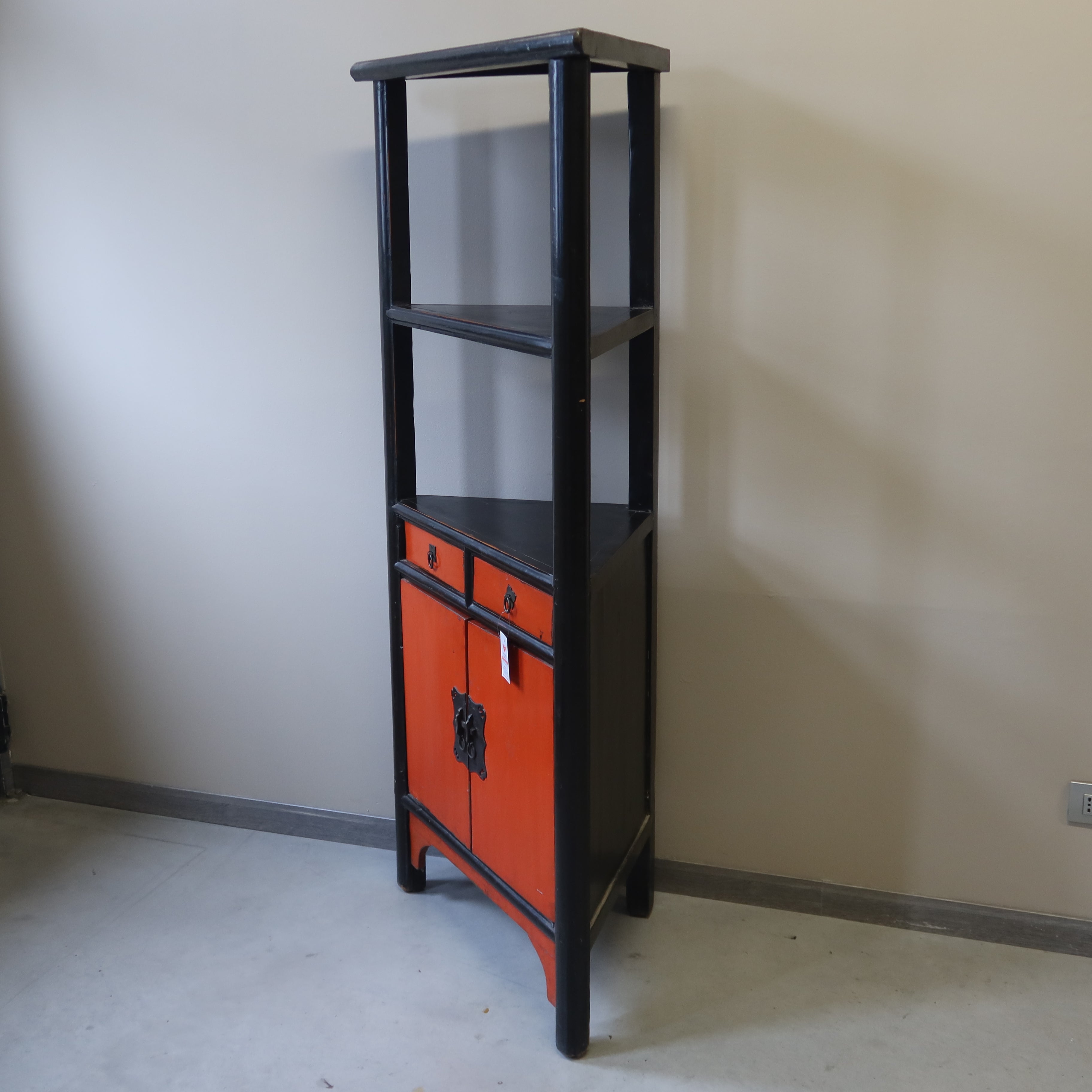 ANGOLIERA CINESE IN LACCA BICOLORE