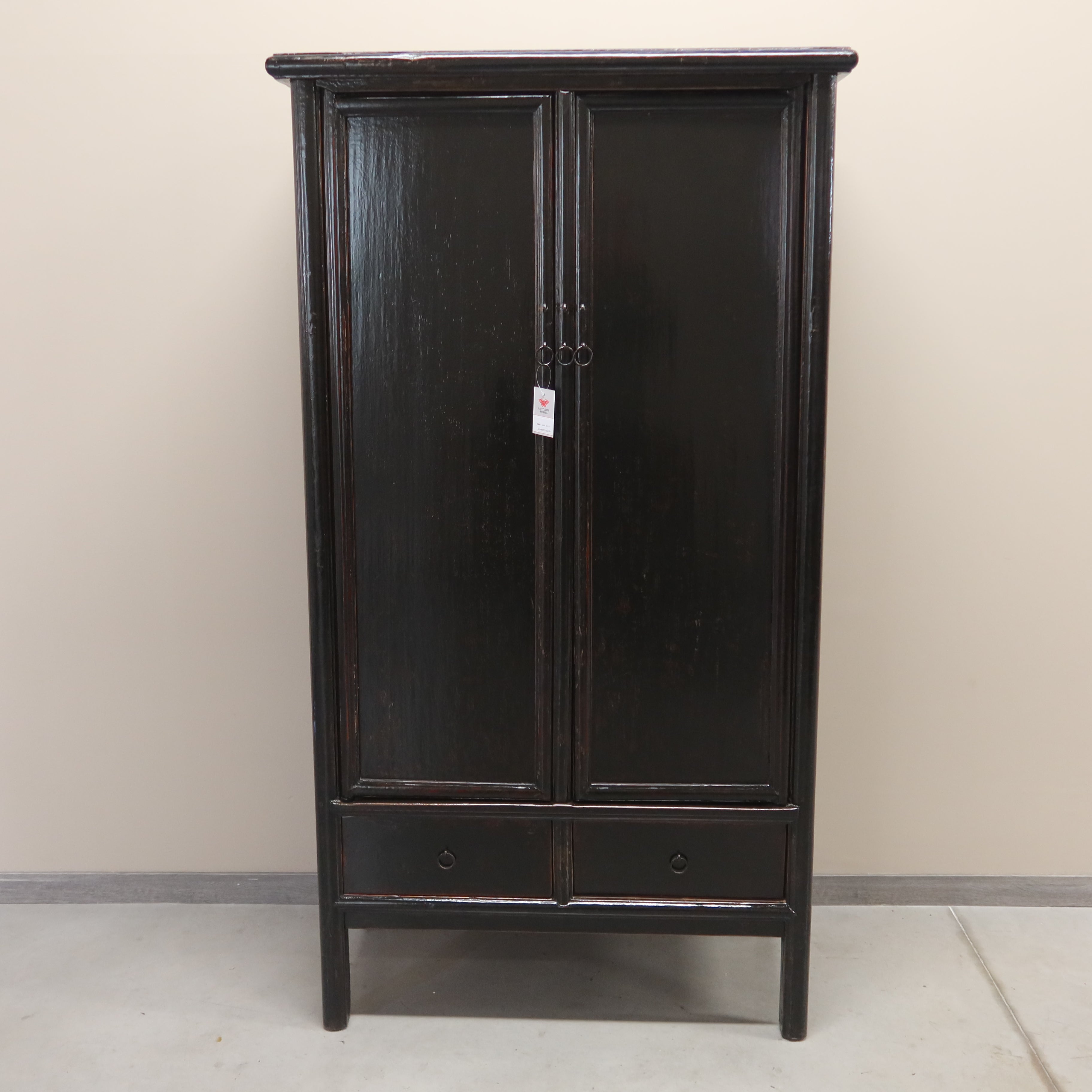 ARMADIO SHANDONG LACCA NERA