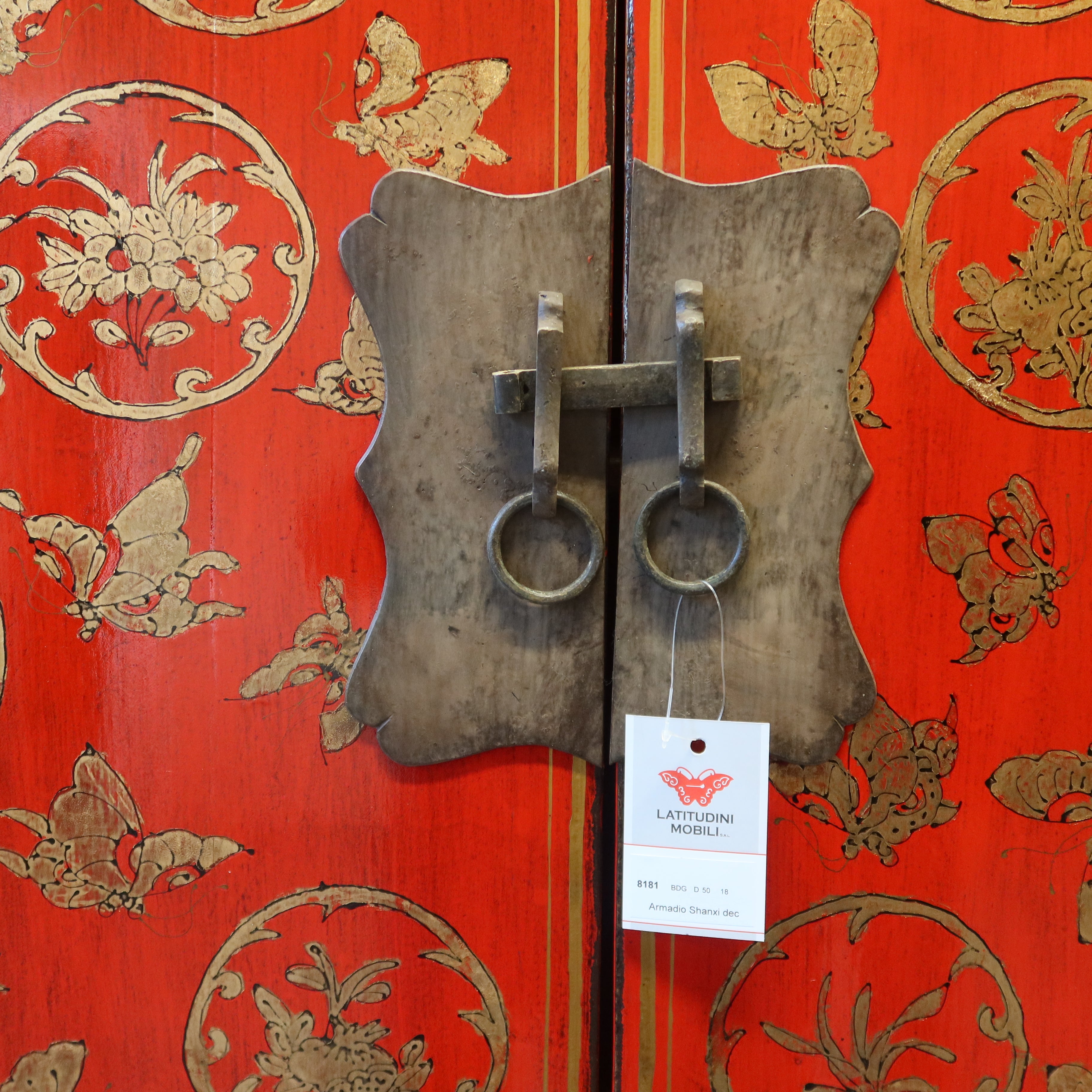 ARMADIO CINESE DELLO SHANXI LACCATO