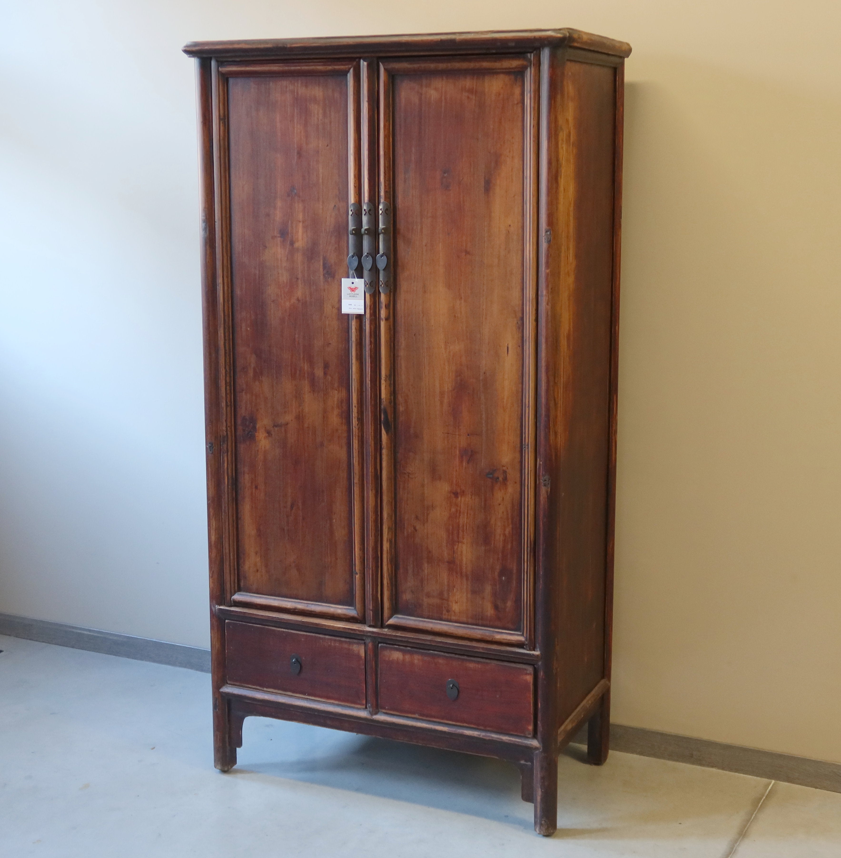 ARMADIO OLMO CINESE A TRAPEZIO