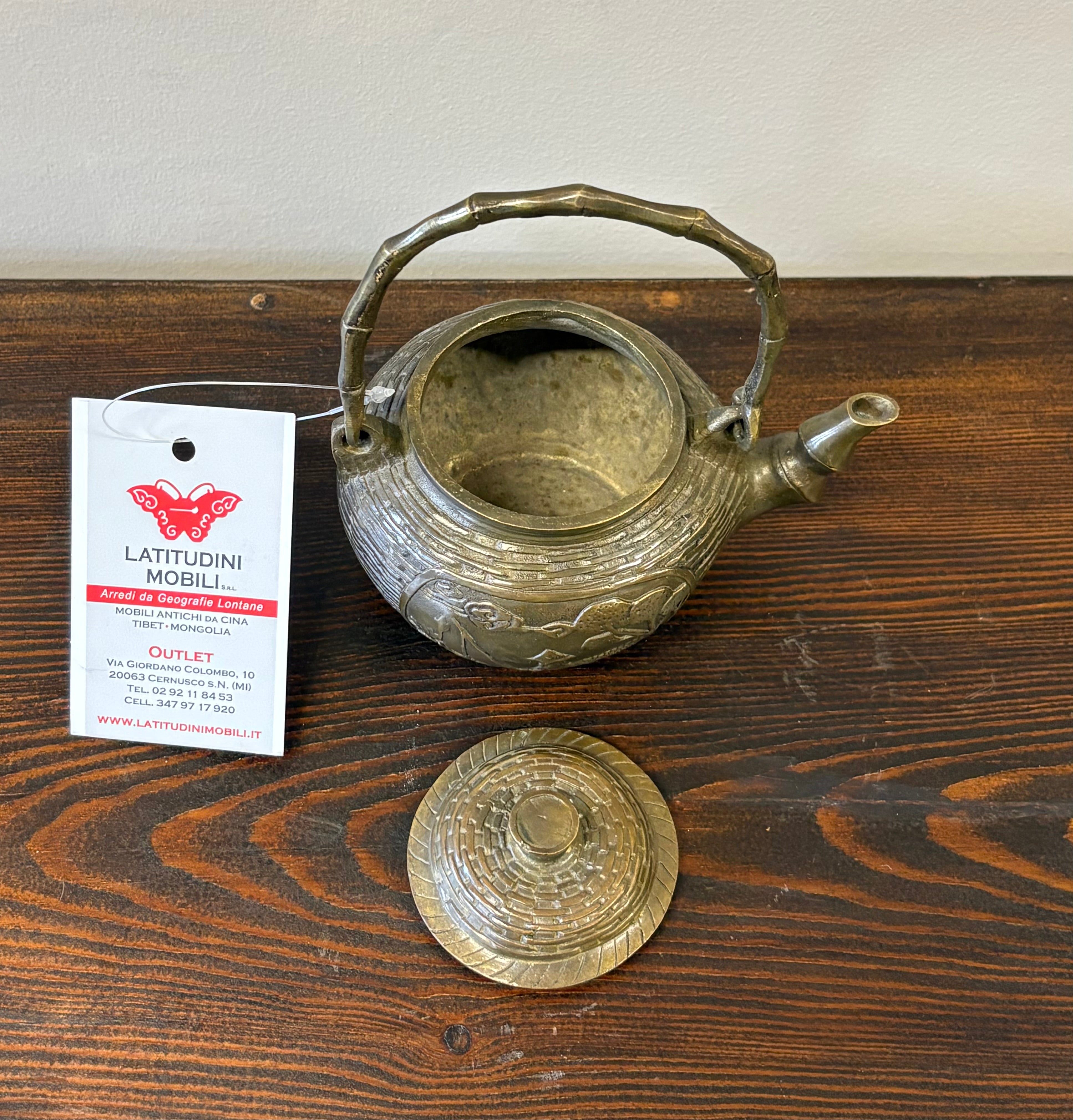 TEIERA CINESE IN OTTONE