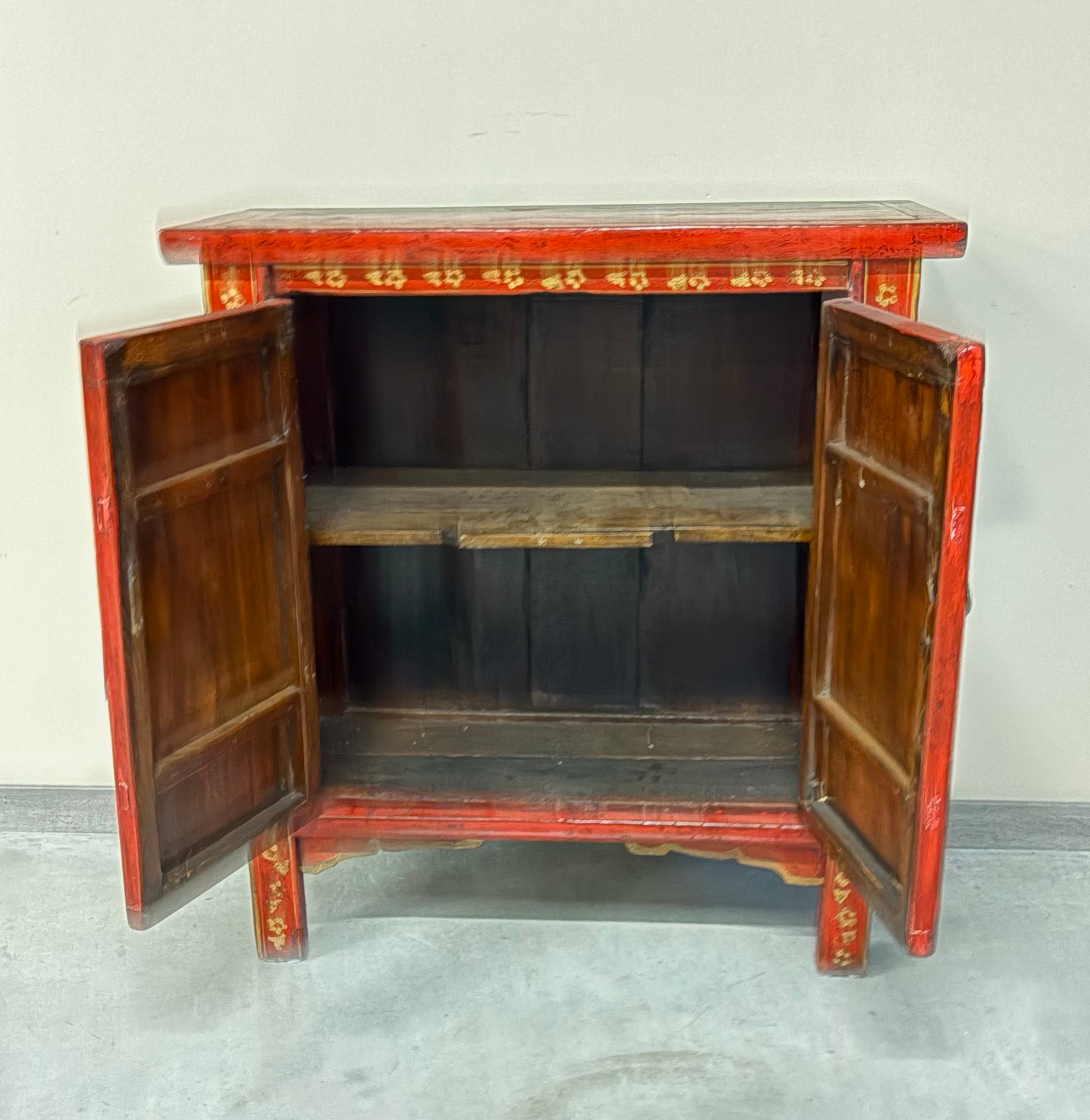 CREDENZINO CINA (SHANXI) DECORATO