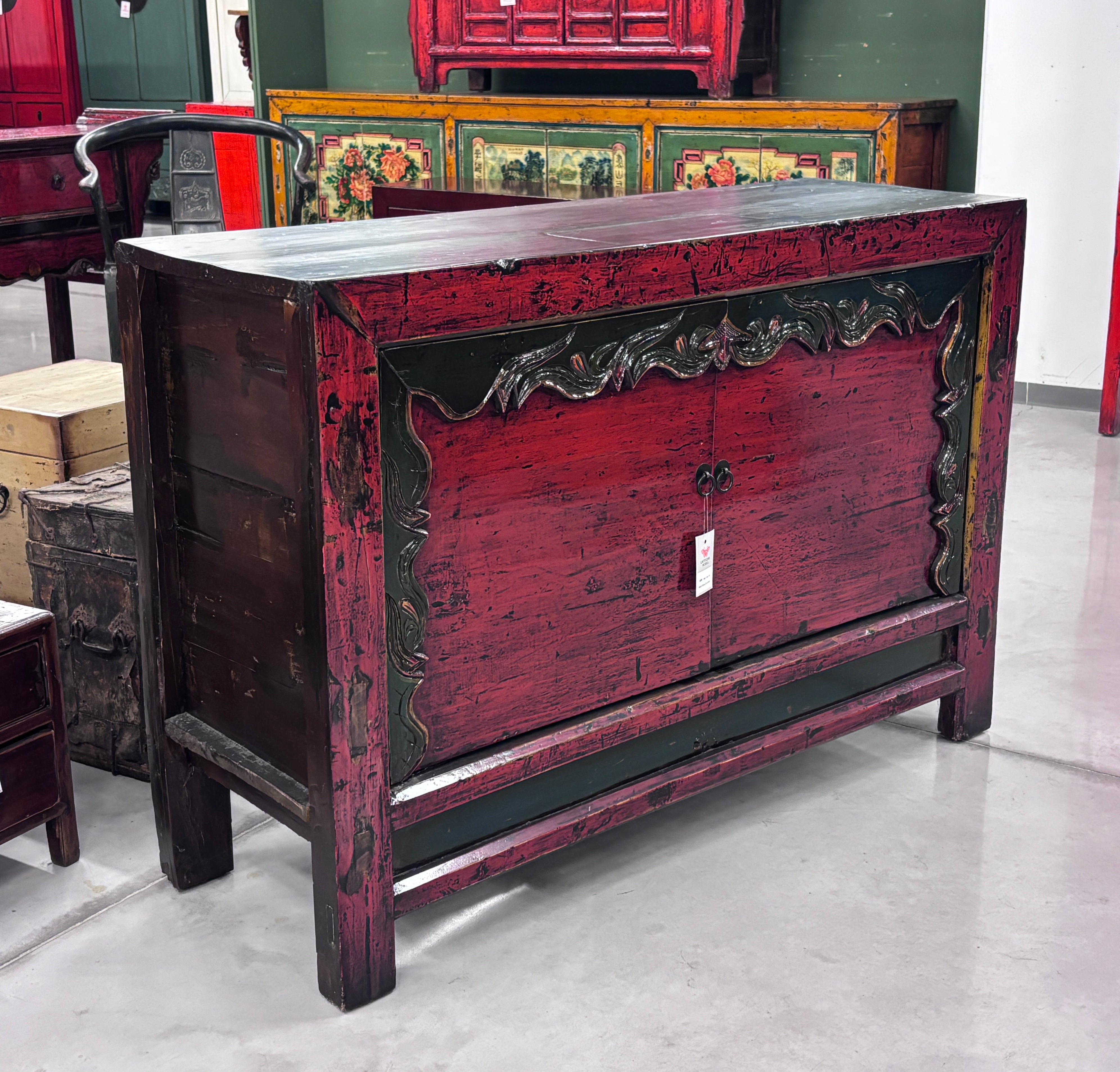 MADIA CINESE DEL GANZU ANTE FRAME A SBALZO