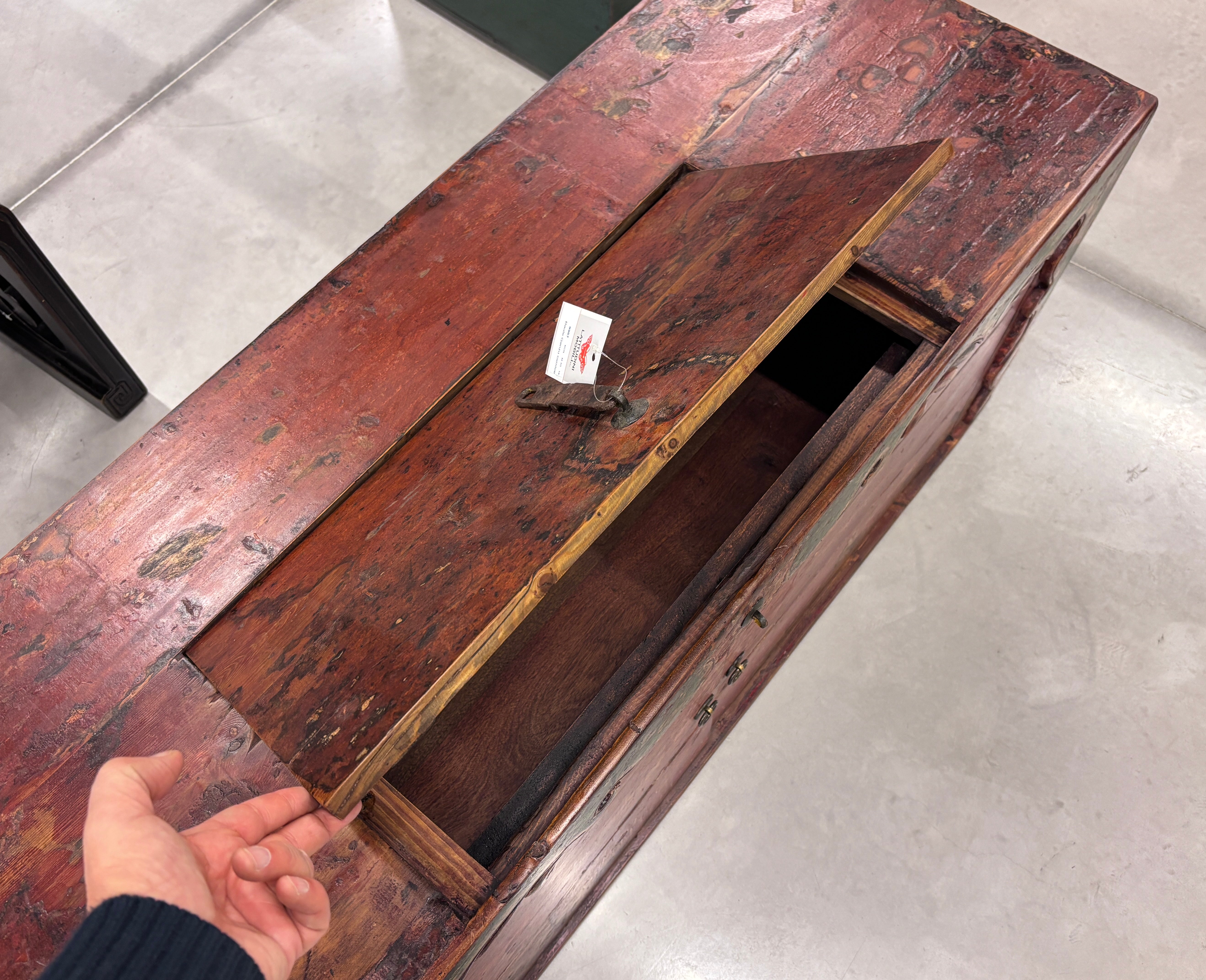 CASSA GANZU 2 ANTE CON FRAME INTAGLIATO