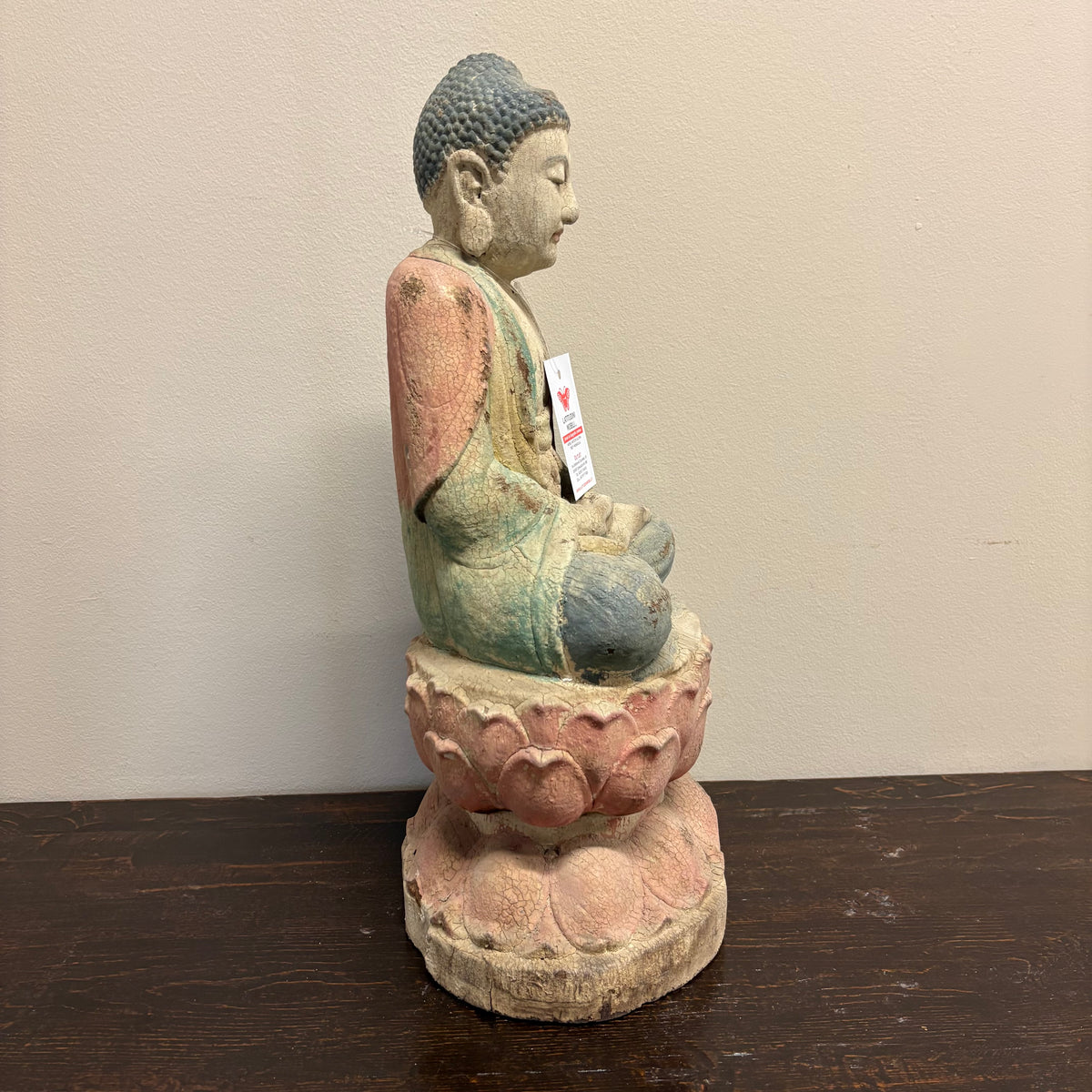 STATUA LIGNEA GUANYIN