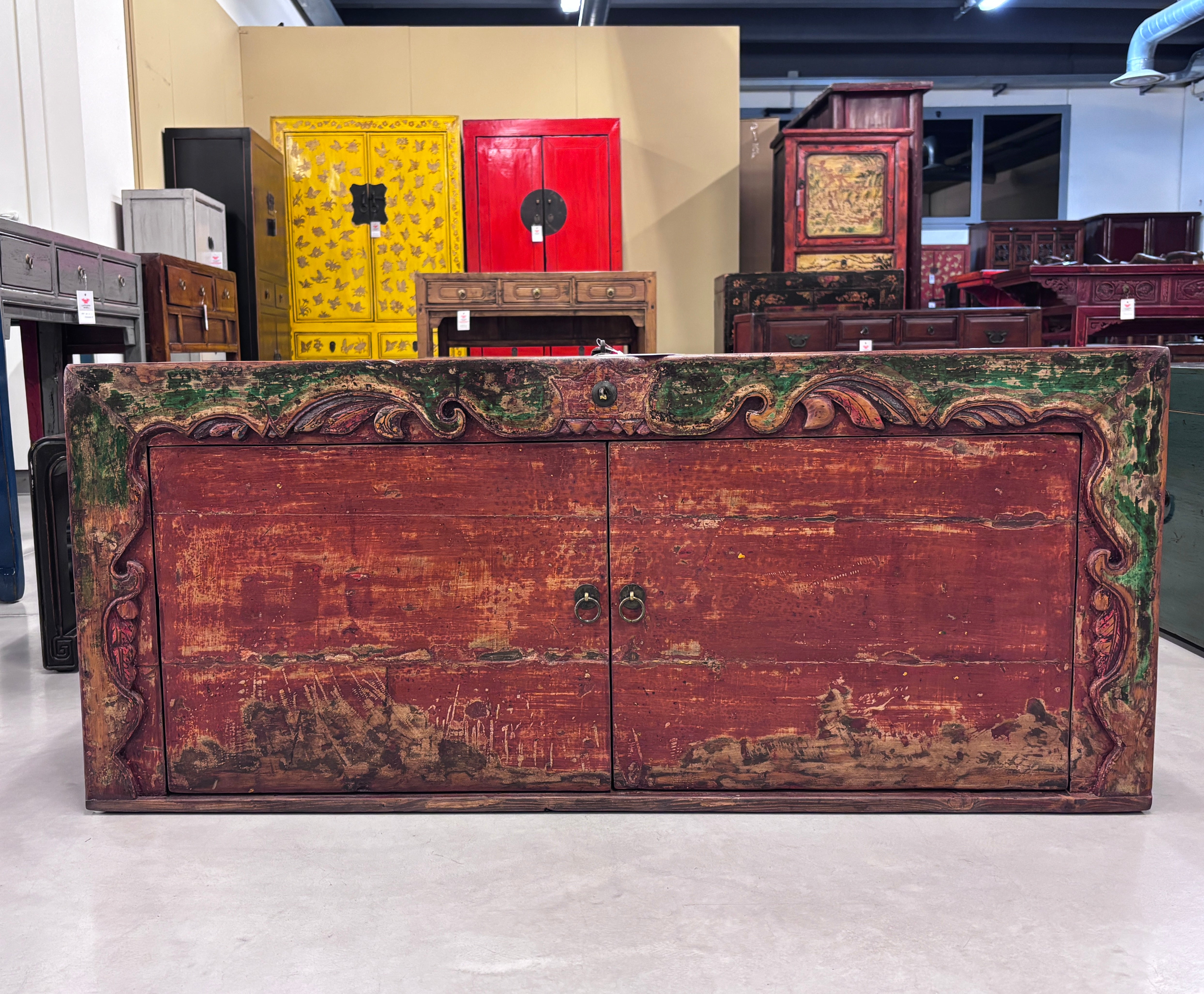 CASSA GANZU 2 ANTE CON FRAME INTAGLIATO