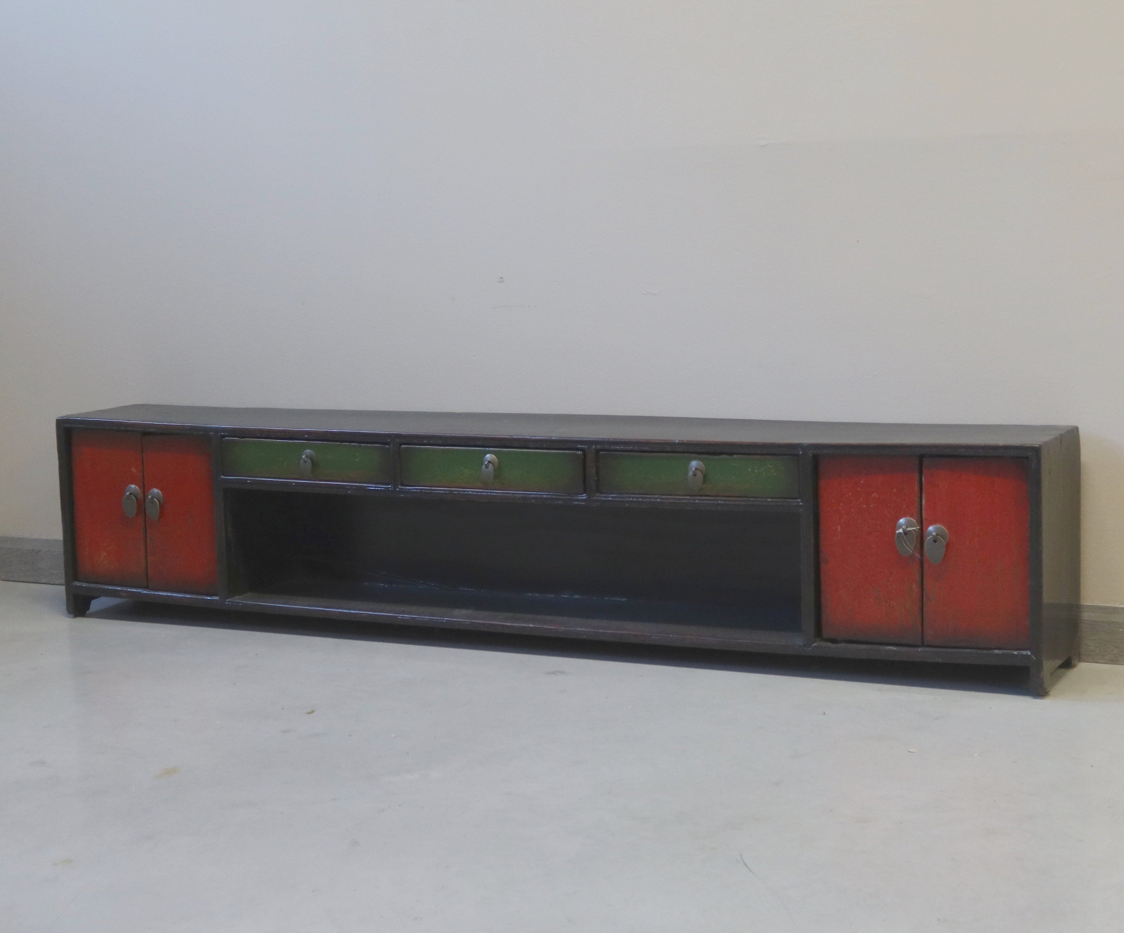 BASSA CASSAPANCA CINESE IN LACCA BICOLORE