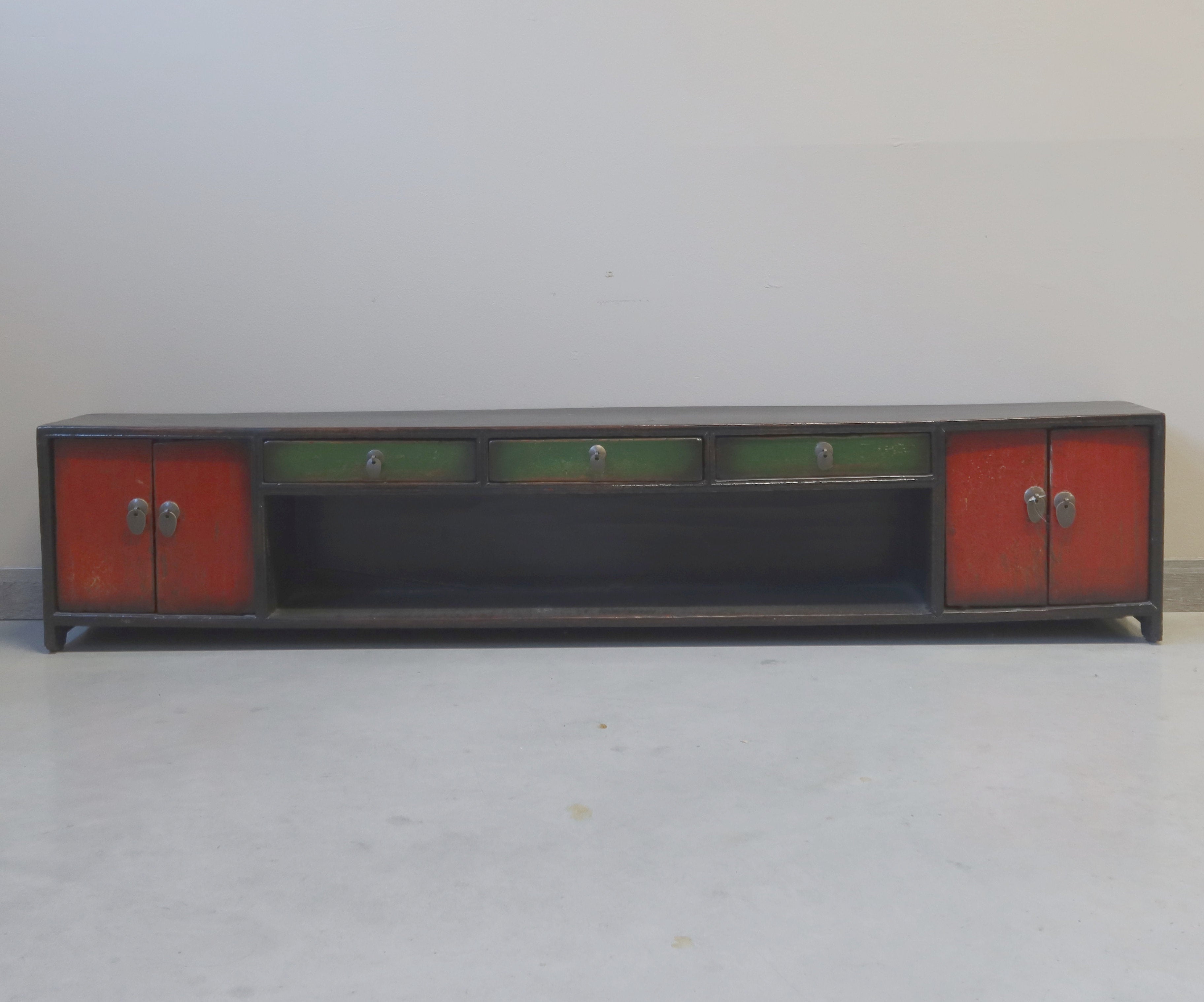 BASSA CASSAPANCA CINESE IN LACCA BICOLORE