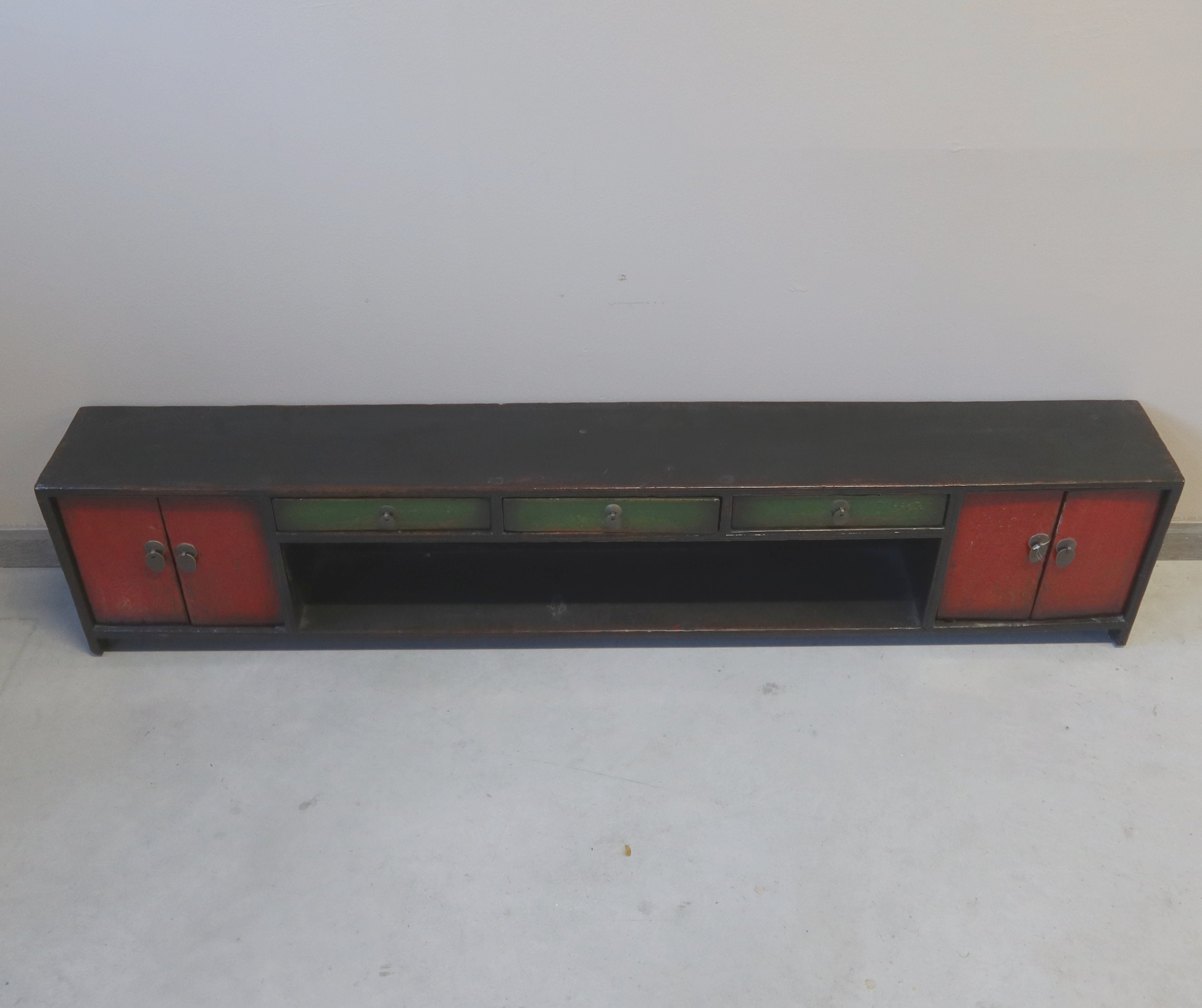 BASSA CASSAPANCA CINESE IN LACCA BICOLORE