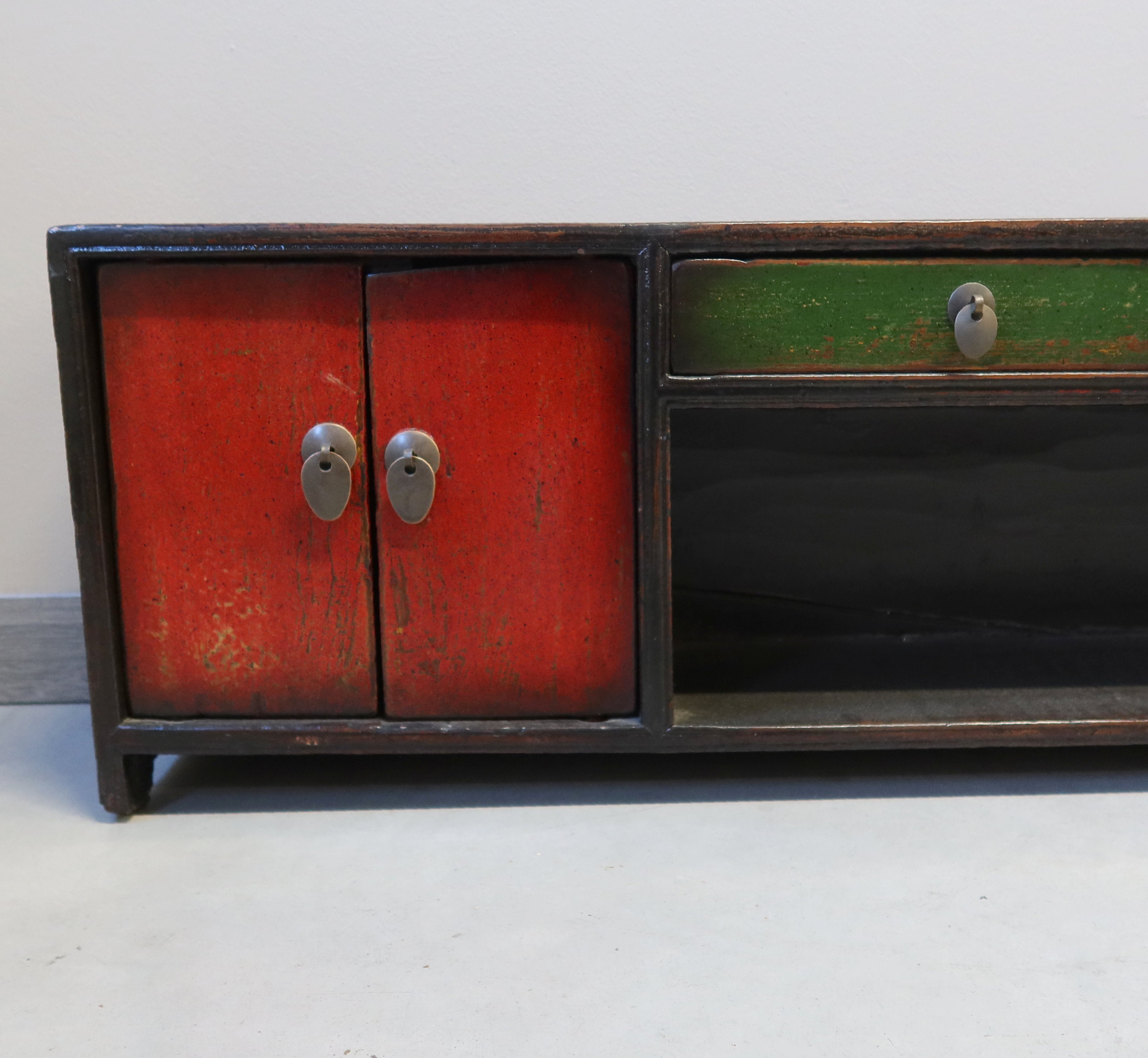 BASSA CASSAPANCA CINESE IN LACCA BICOLORE