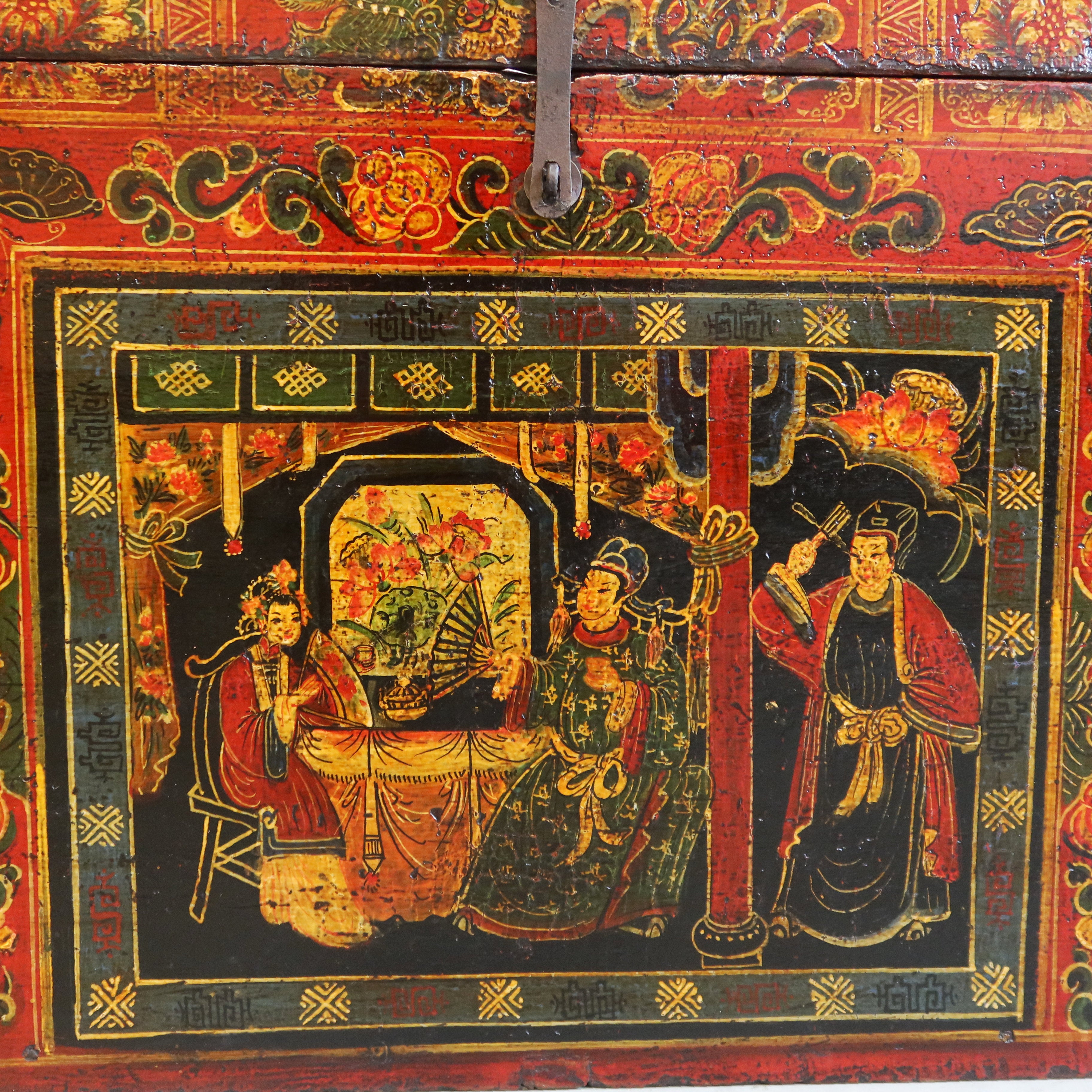 BAULE CINESE OPERA DI PECHINO