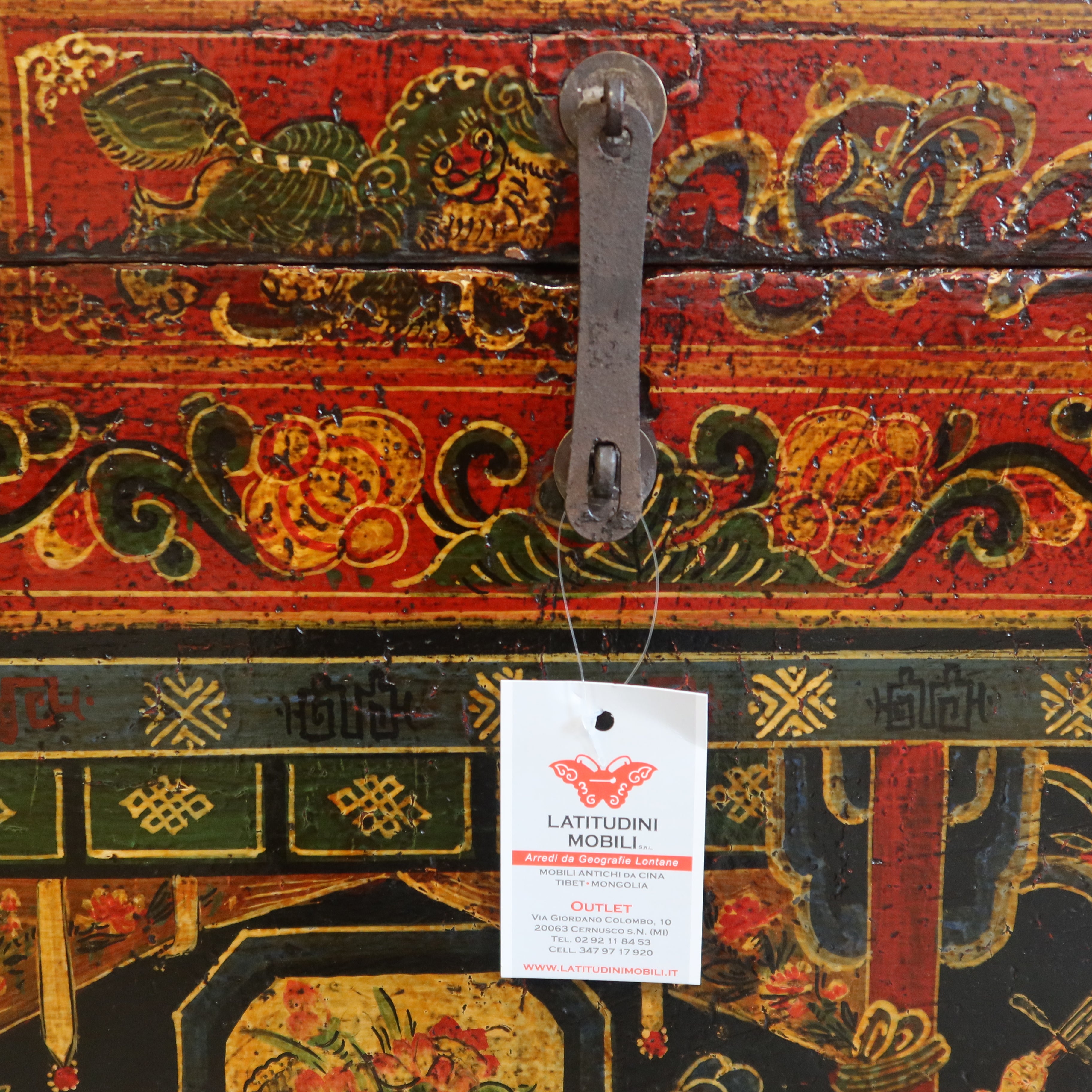 BAULE CINESE OPERA DI PECHINO