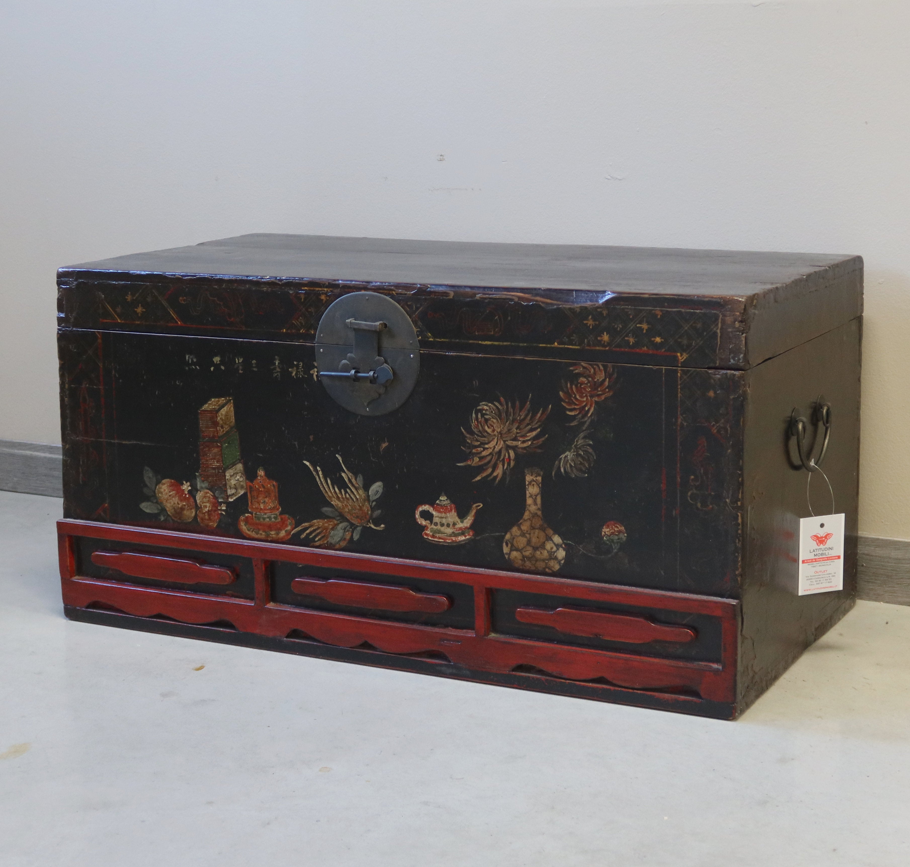 BAULE CINESE DEL GANZU CON BASE