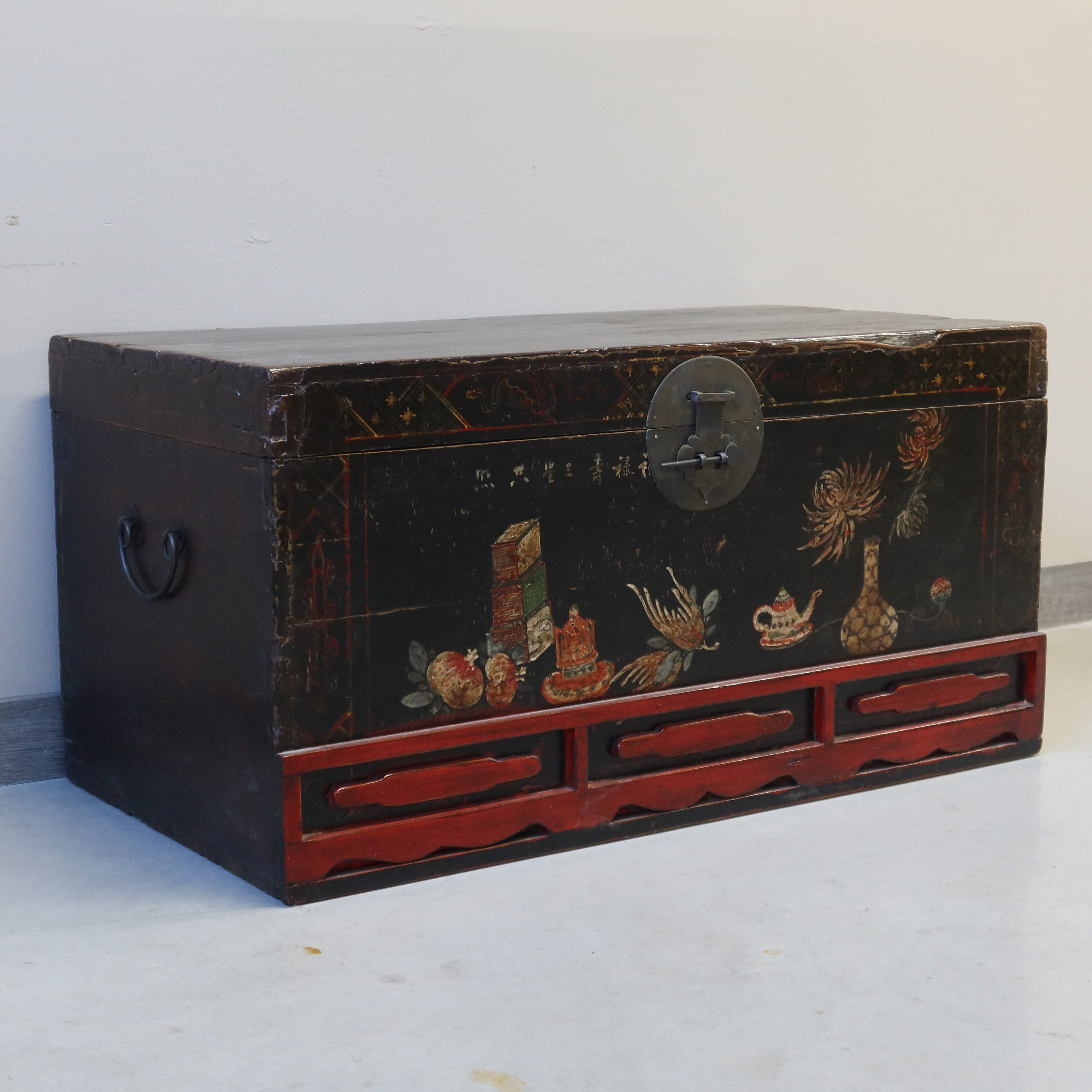 BAULE CINESE DEL GANZU CON BASE