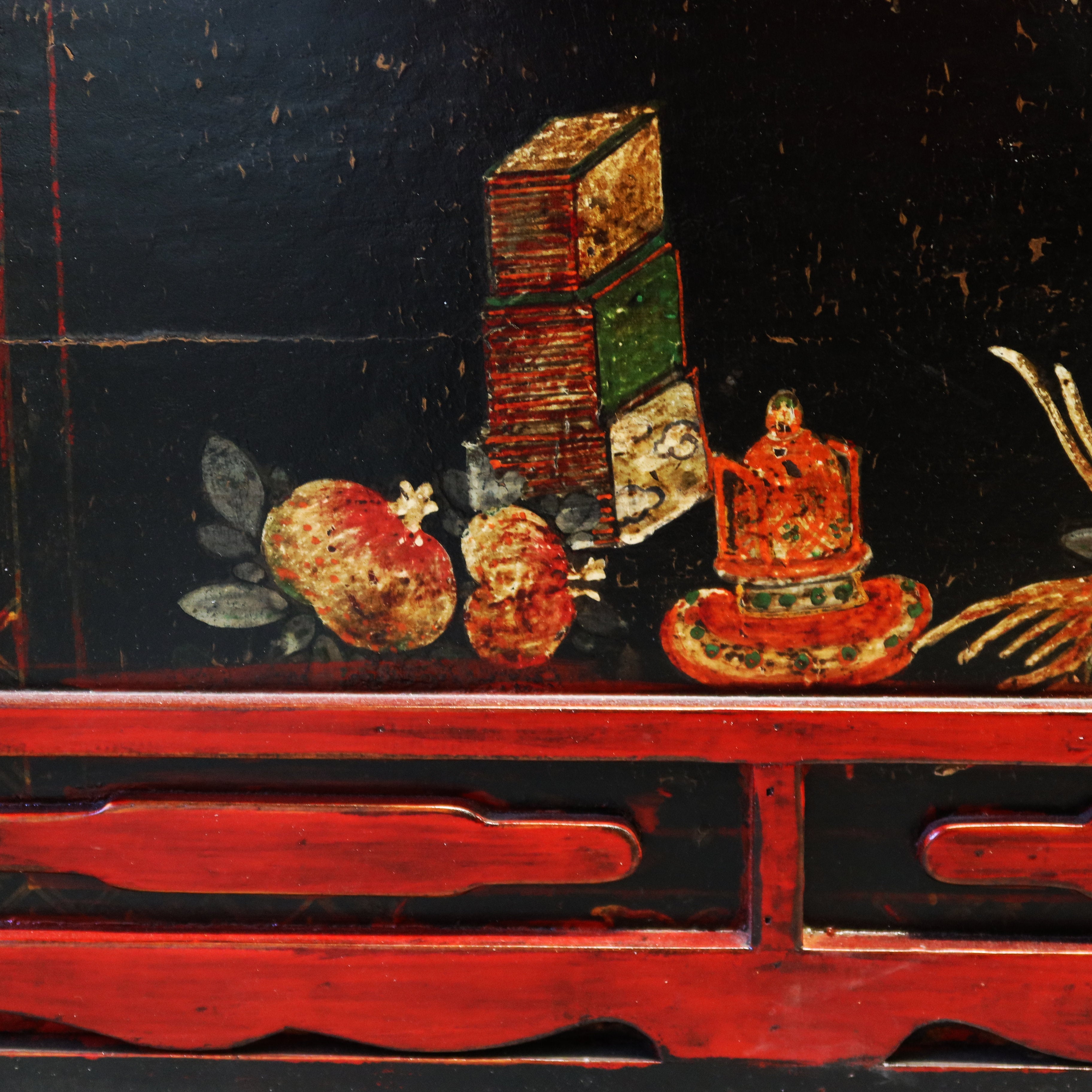 BAULE CINESE DEL GANZU CON BASE