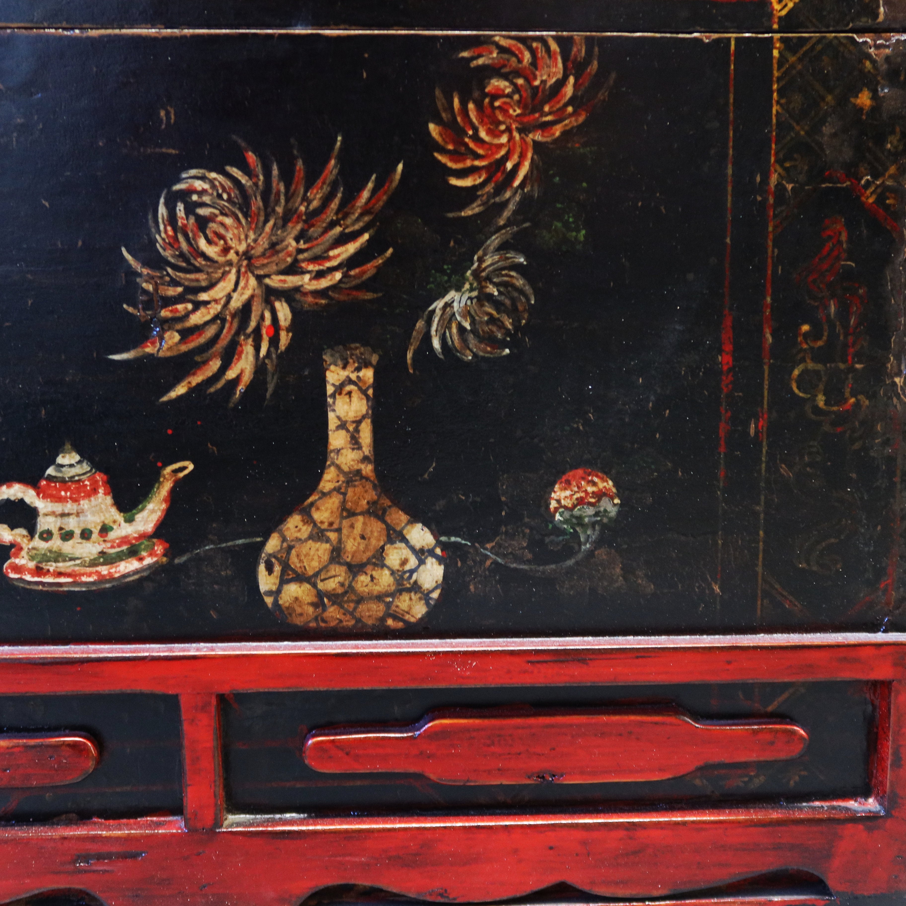 BAULE CINESE DEL GANZU CON BASE