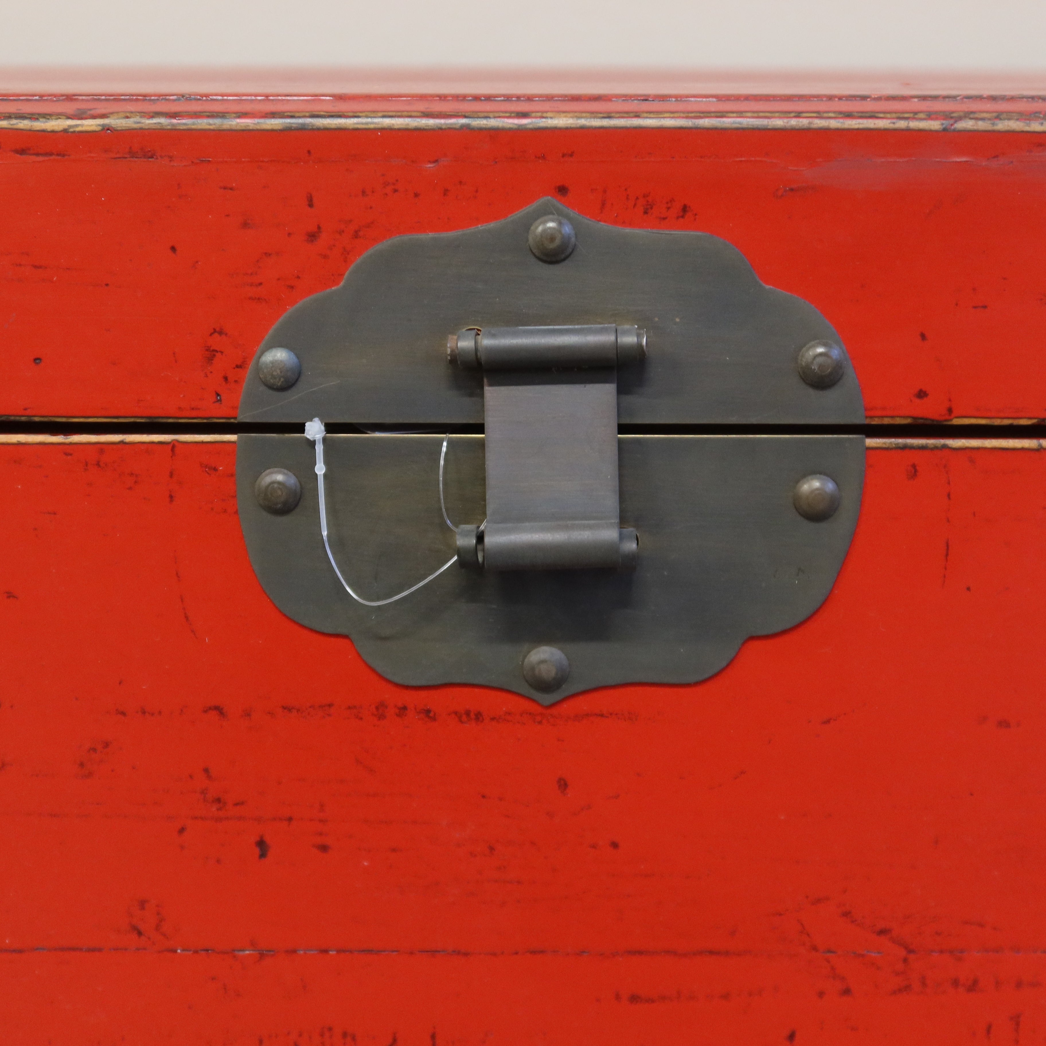 BAULE CINESE LACCA ROSSA