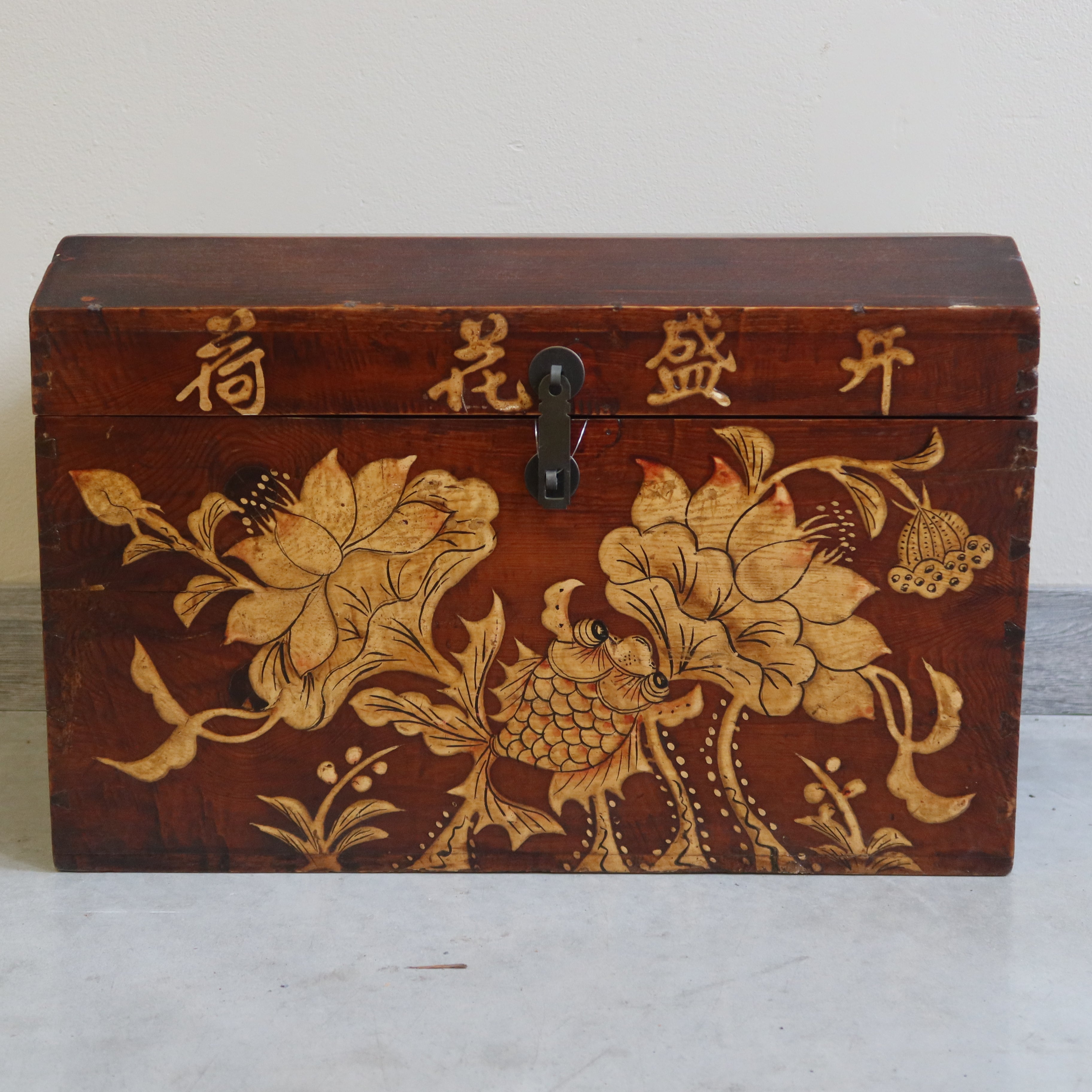 BAULE CINESE DECORO VIVO