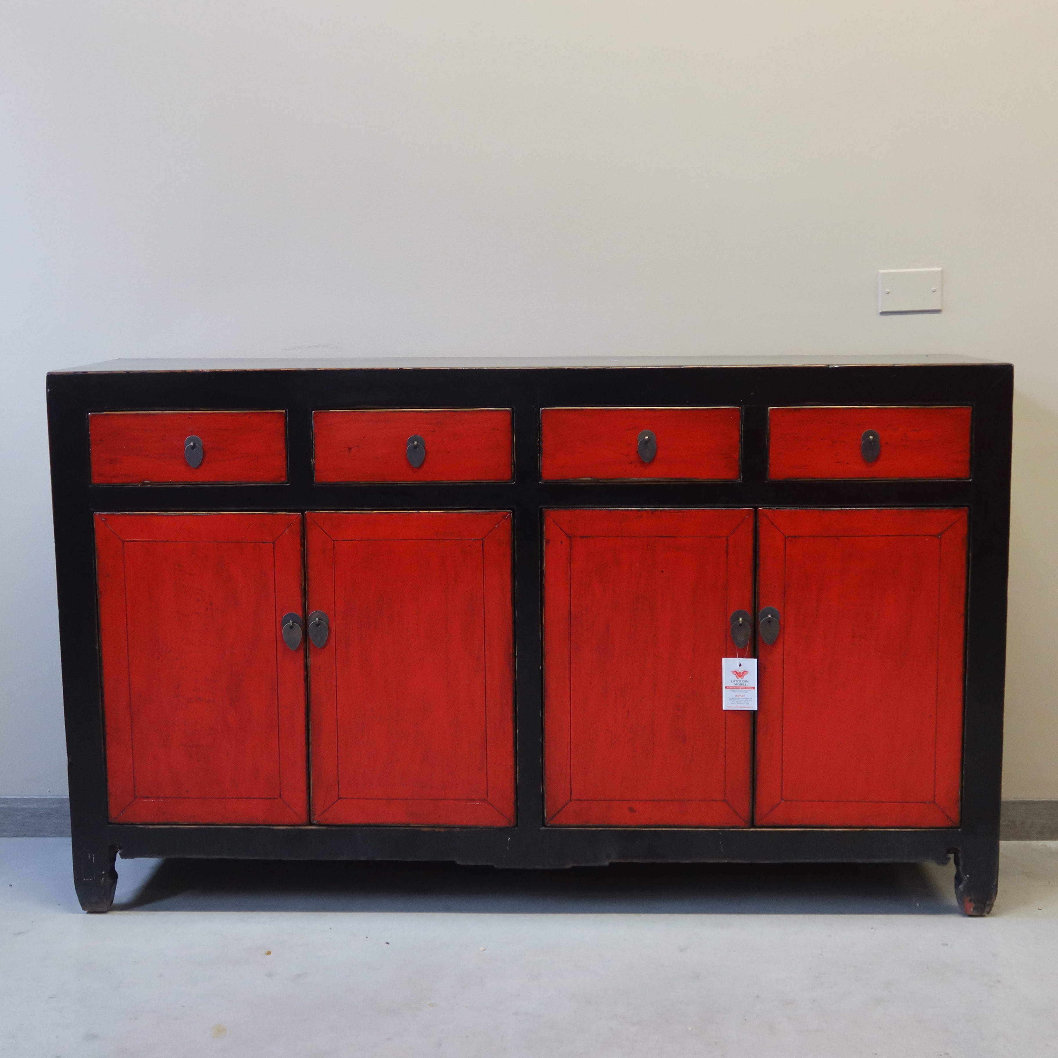 BUFFET CINESE DEL DONGBEI LACCA BICOLORE