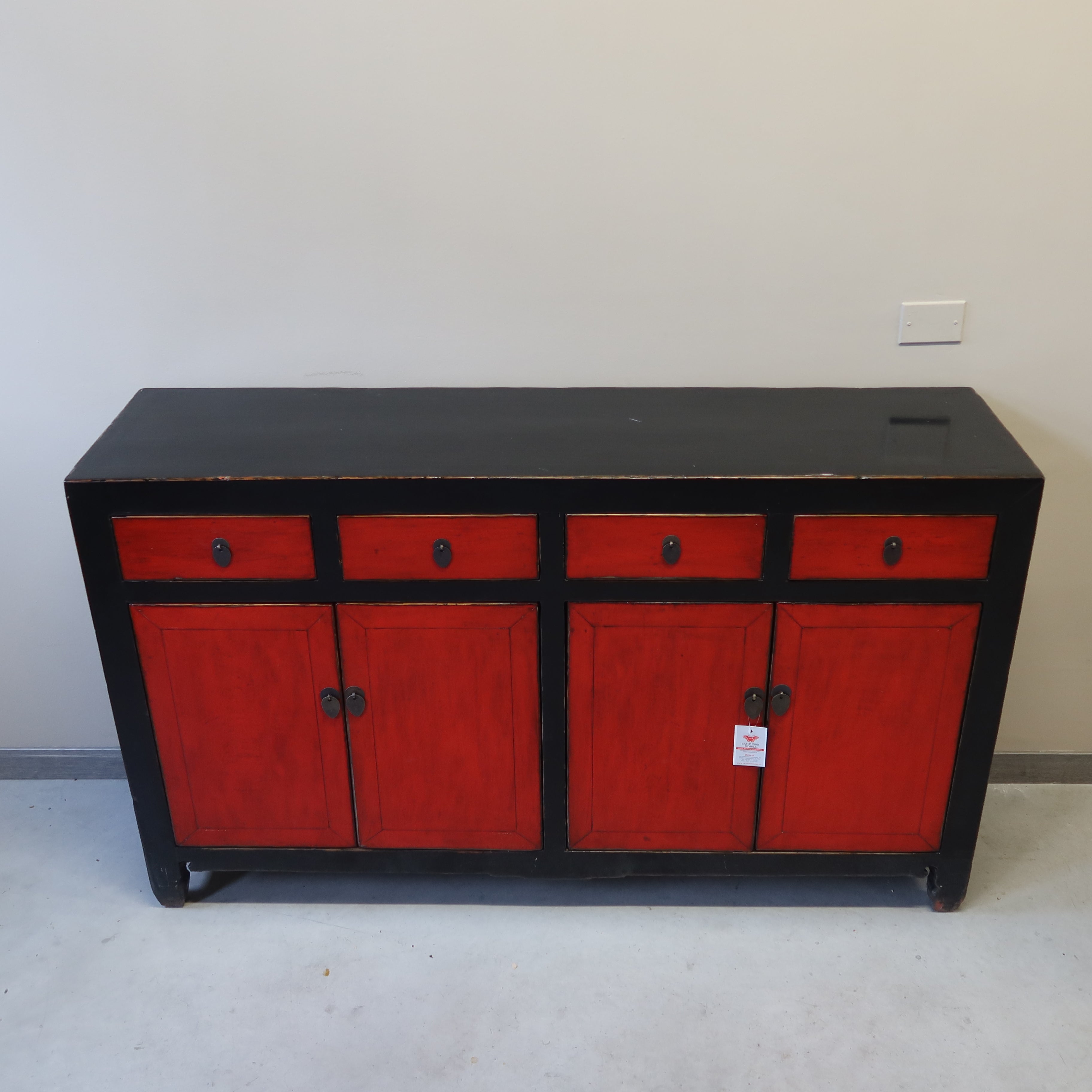 BUFFET CINESE DEL DONGBEI LACCA BICOLORE