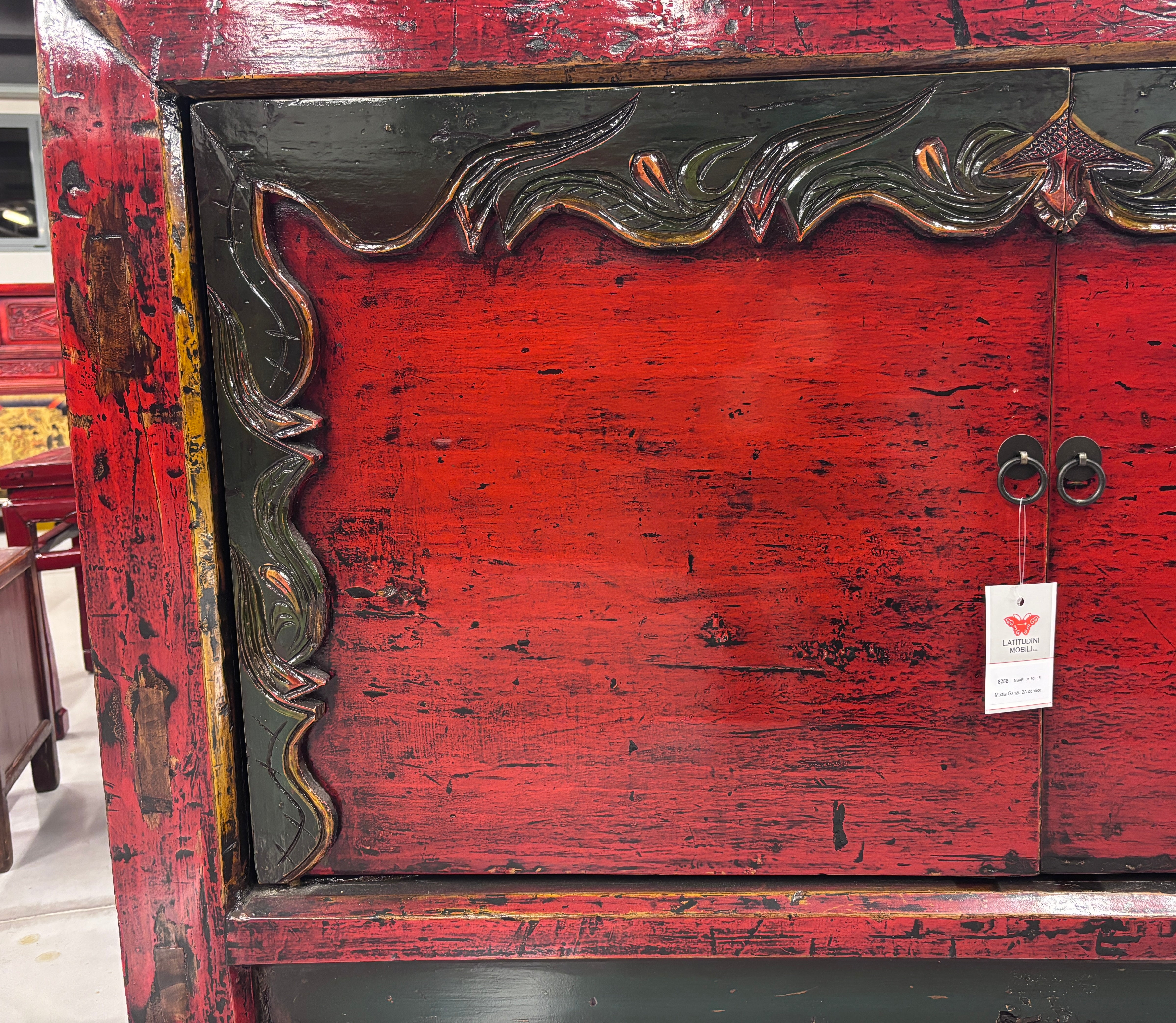 MADIA CINESE DEL GANZU ANTE FRAME A SBALZO