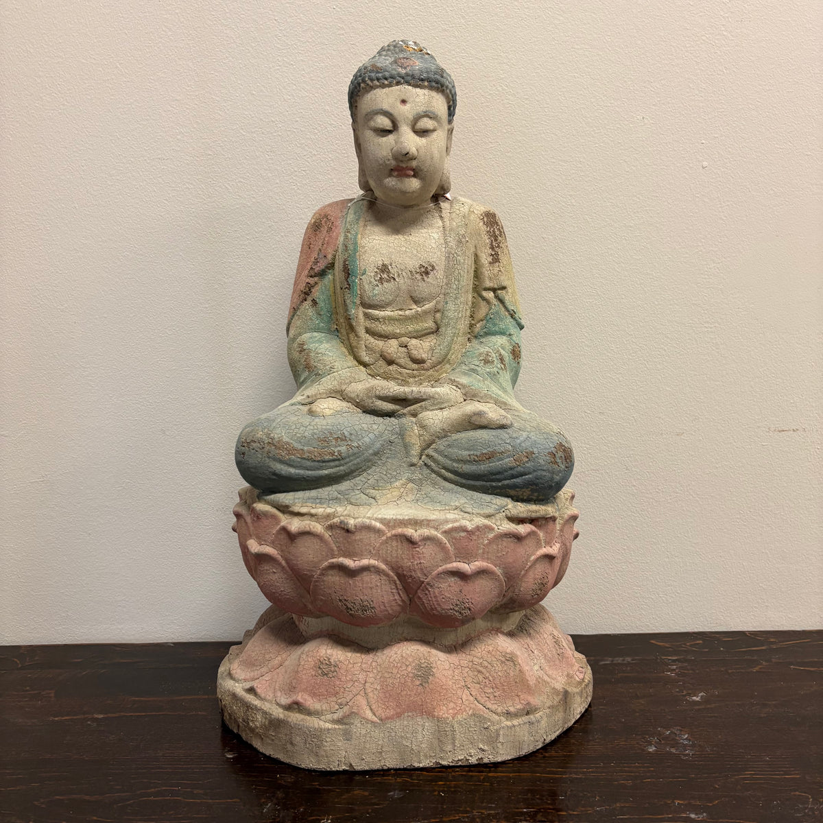 STATUA LIGNEA GUANYIN