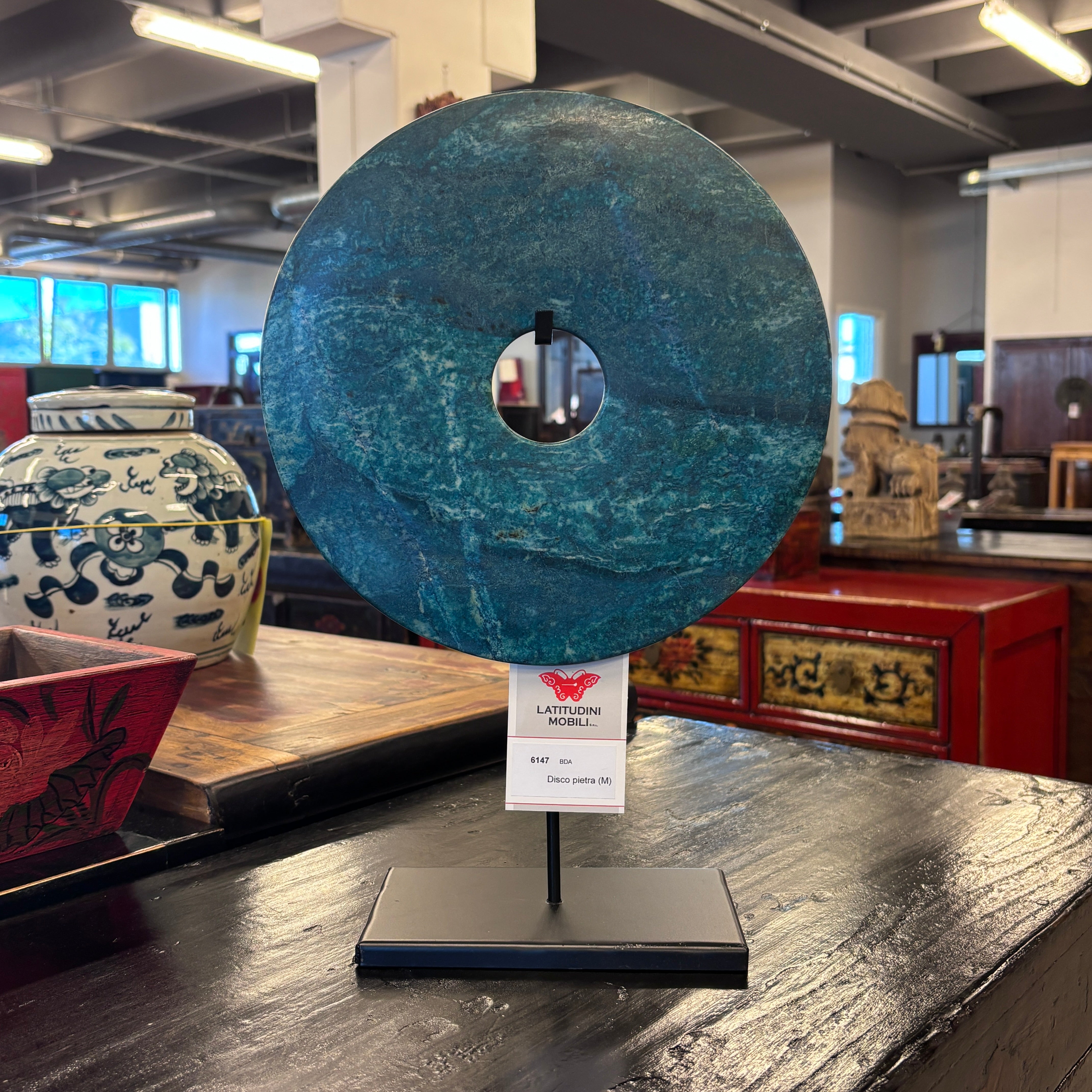 DISCO ORNAMENTALE IN PIETRA LEVIGATA