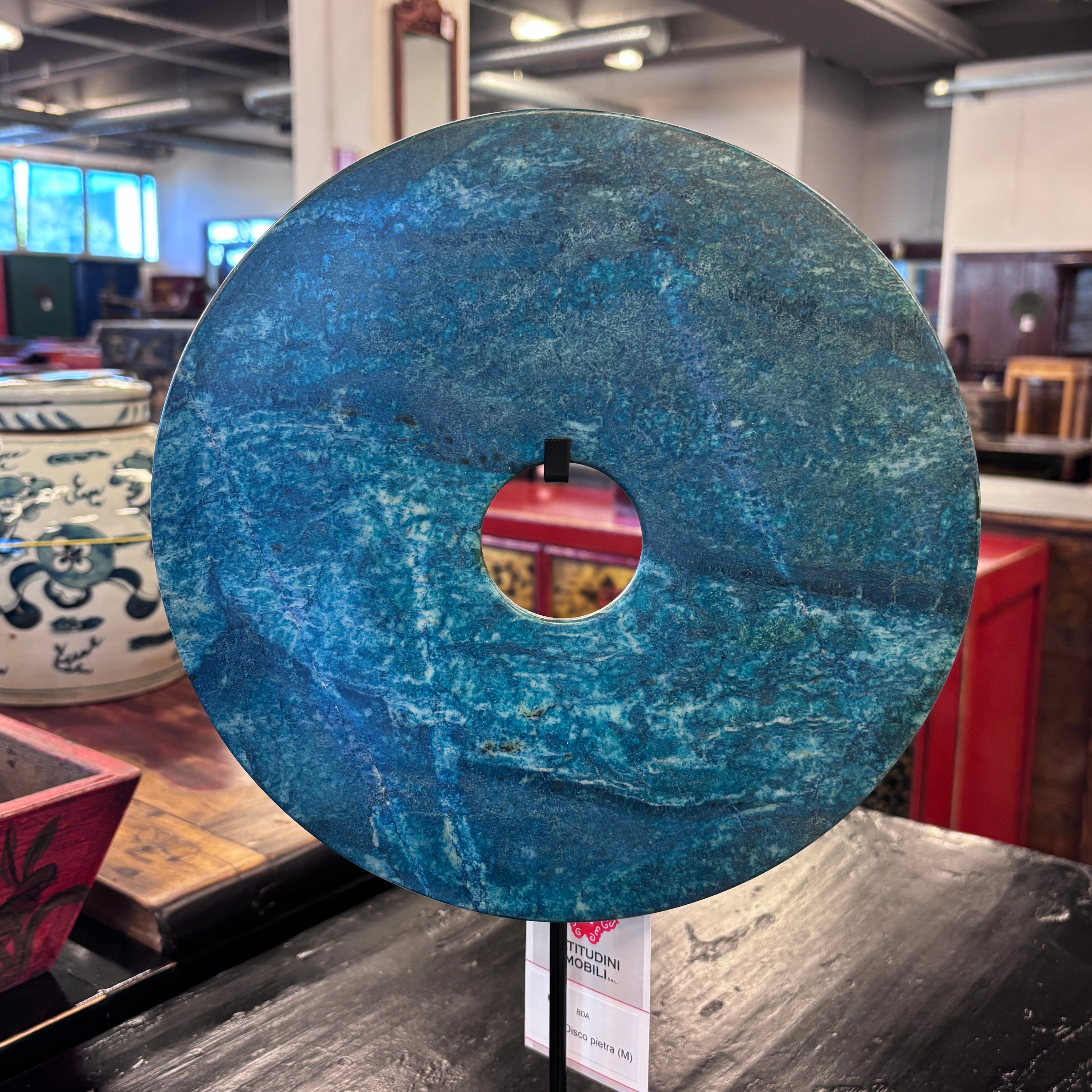 DISCO ORNAMENTALE IN PIETRA LEVIGATA