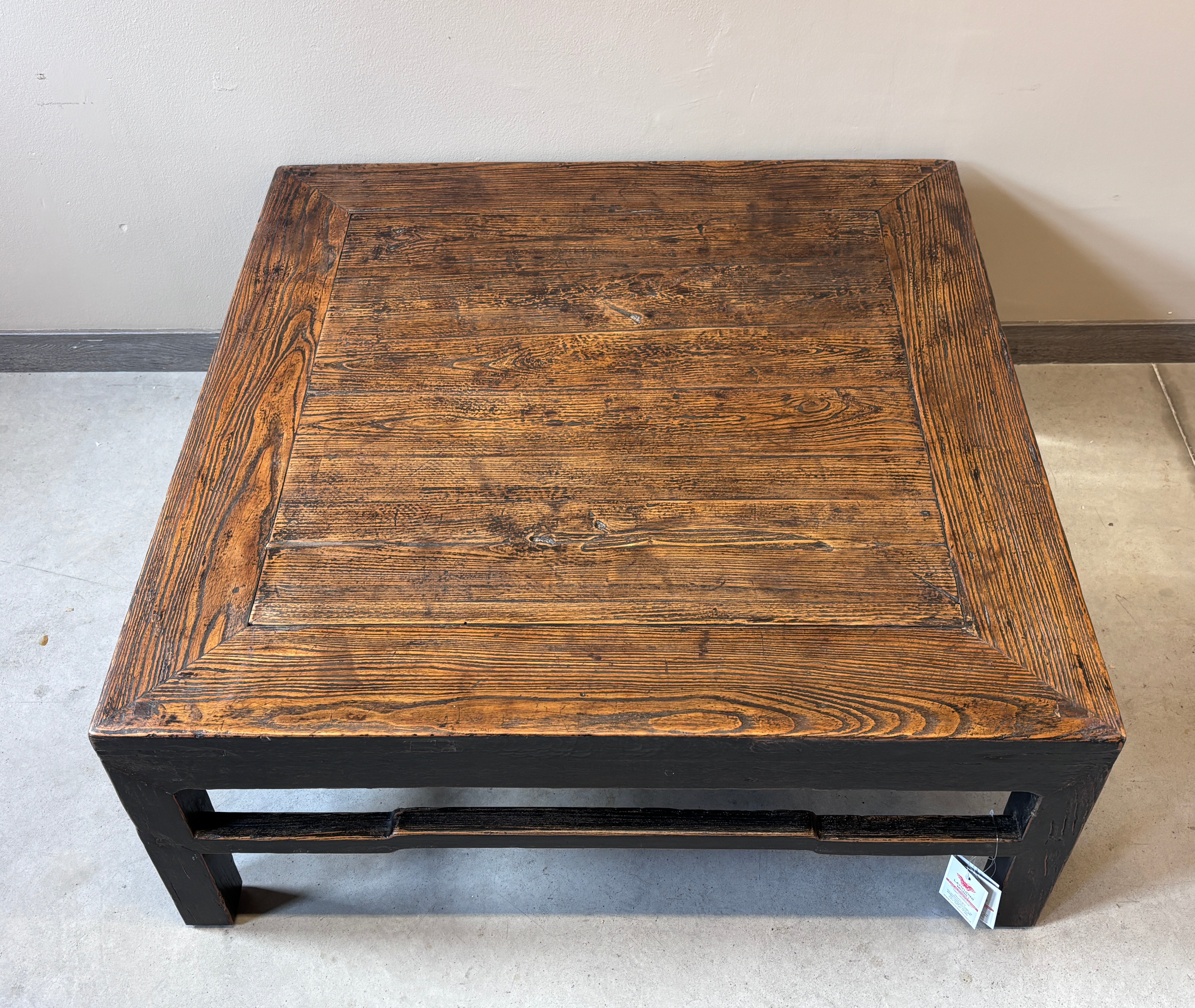 TAVOLO CINESE QUADRO IN OLMO